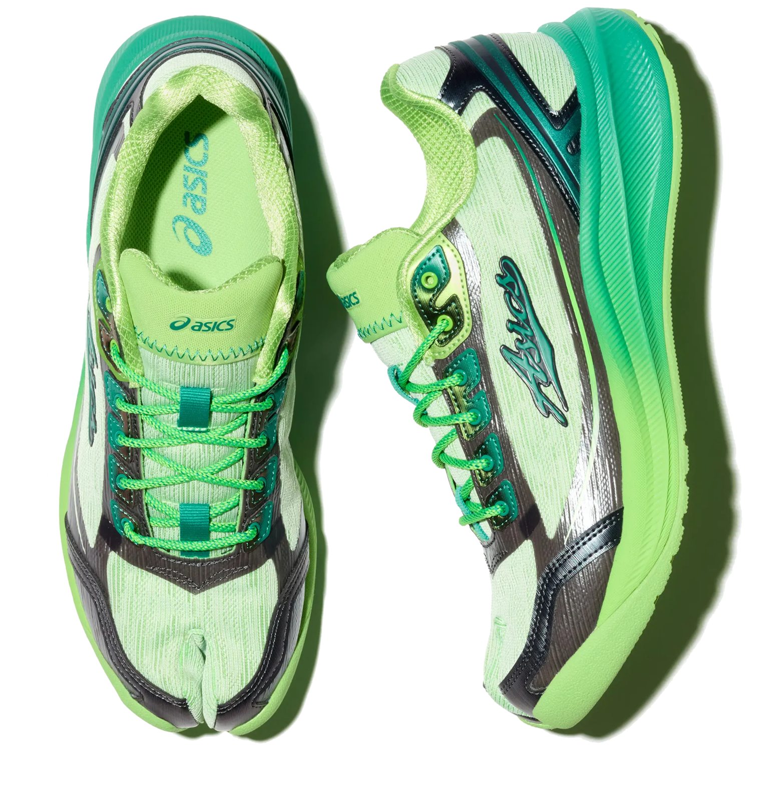 ASICS ILARGI FF II Tabi — Sage Frost / Tatami Green – KIKO KOSTADINOV