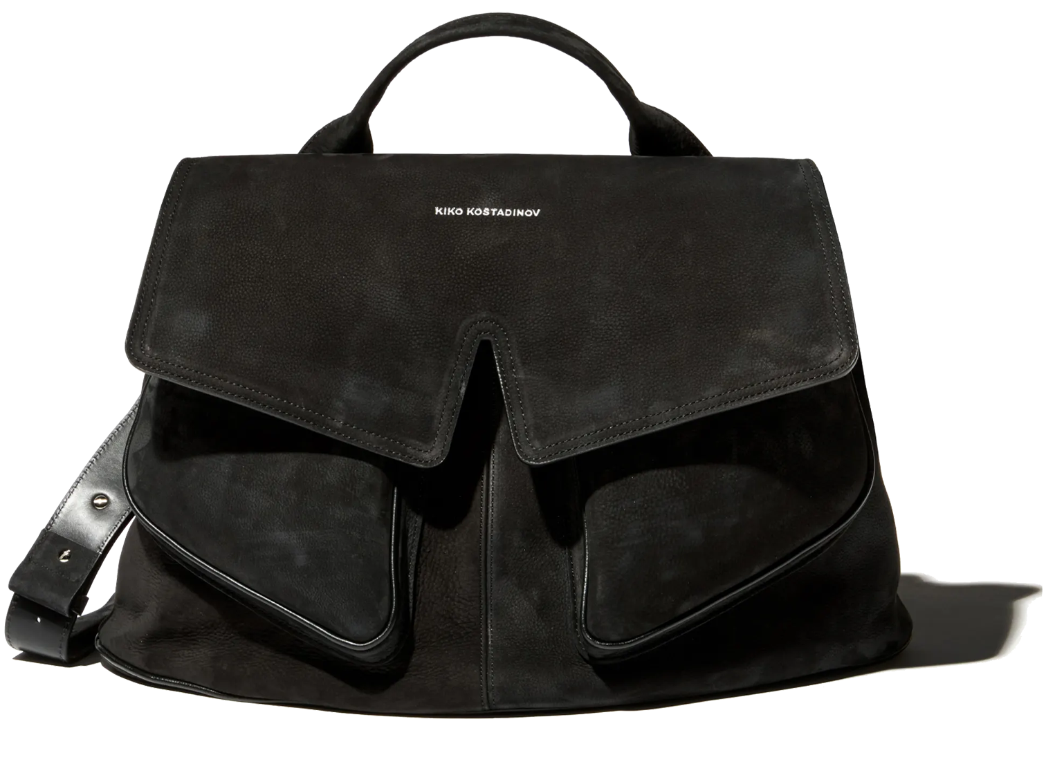 MEZULARI Bag — Distressed Black – KIKO KOSTADINOV