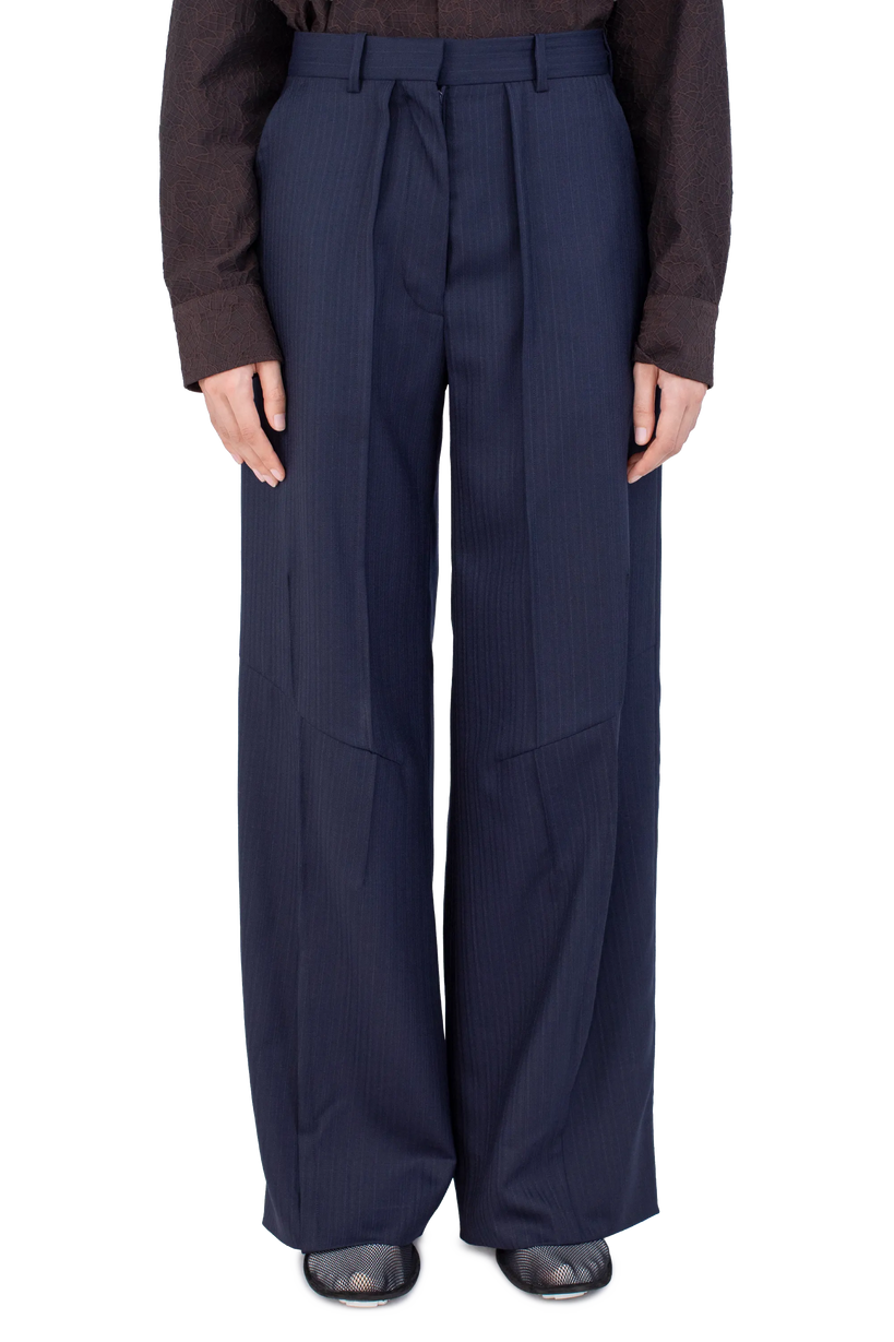 TRIPOLINA Tailored Trousers — Navy