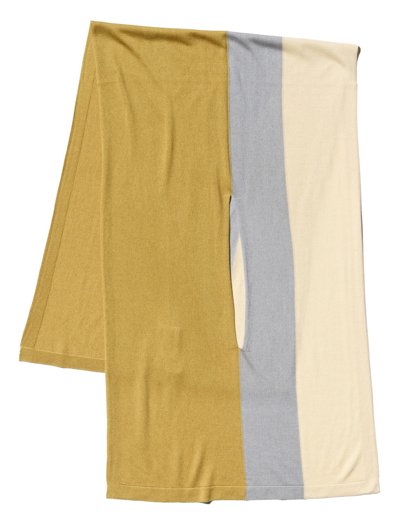 SIGO Knit Scarf — Ochre