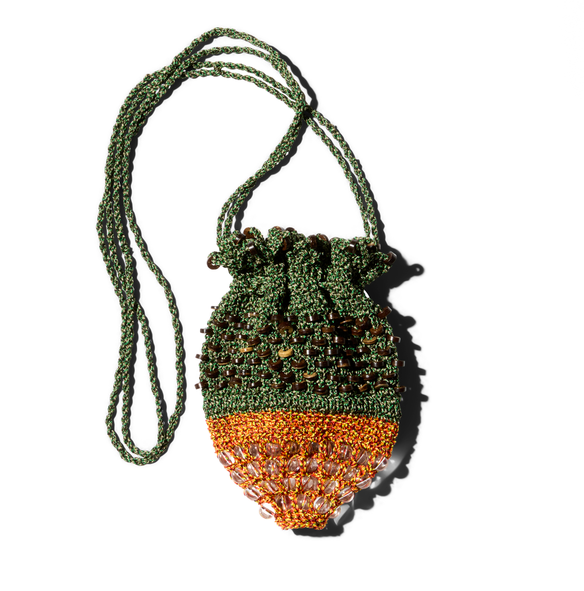GANNET Crochet Pouch — Camouflage / Fireball (Exclusive)