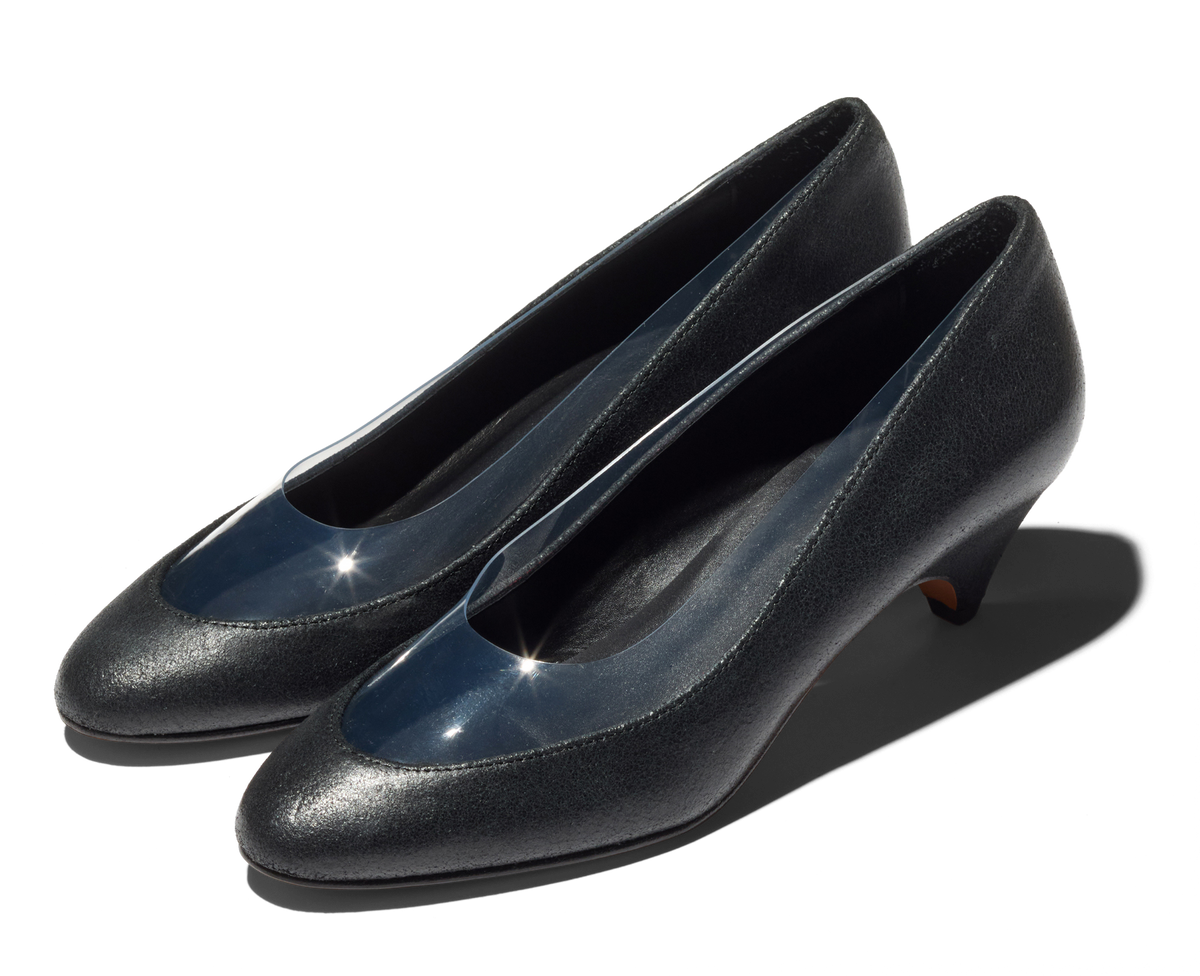 JAEGER Pumps — Grain Black