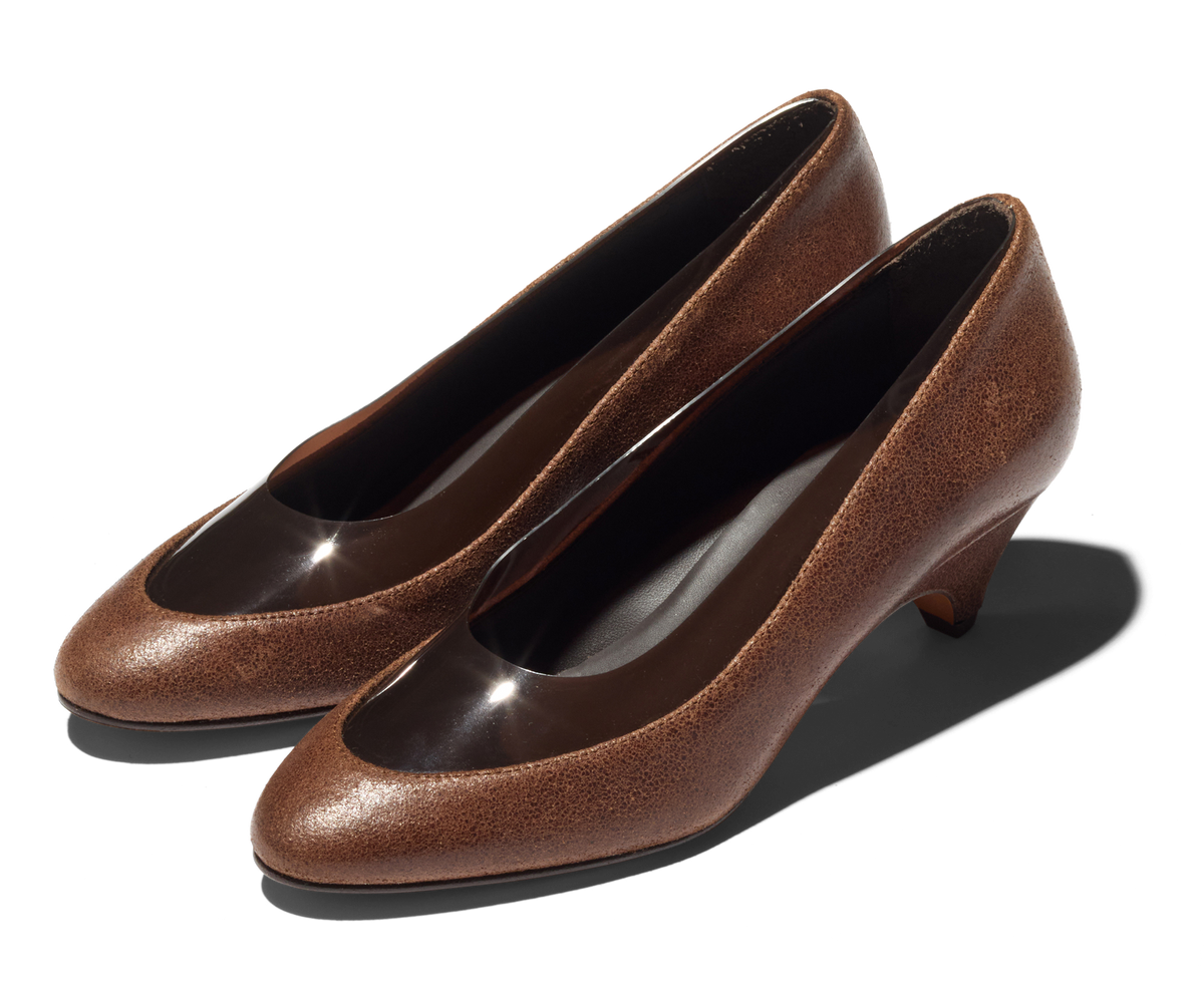JAEGER Pumps — Grain Brown