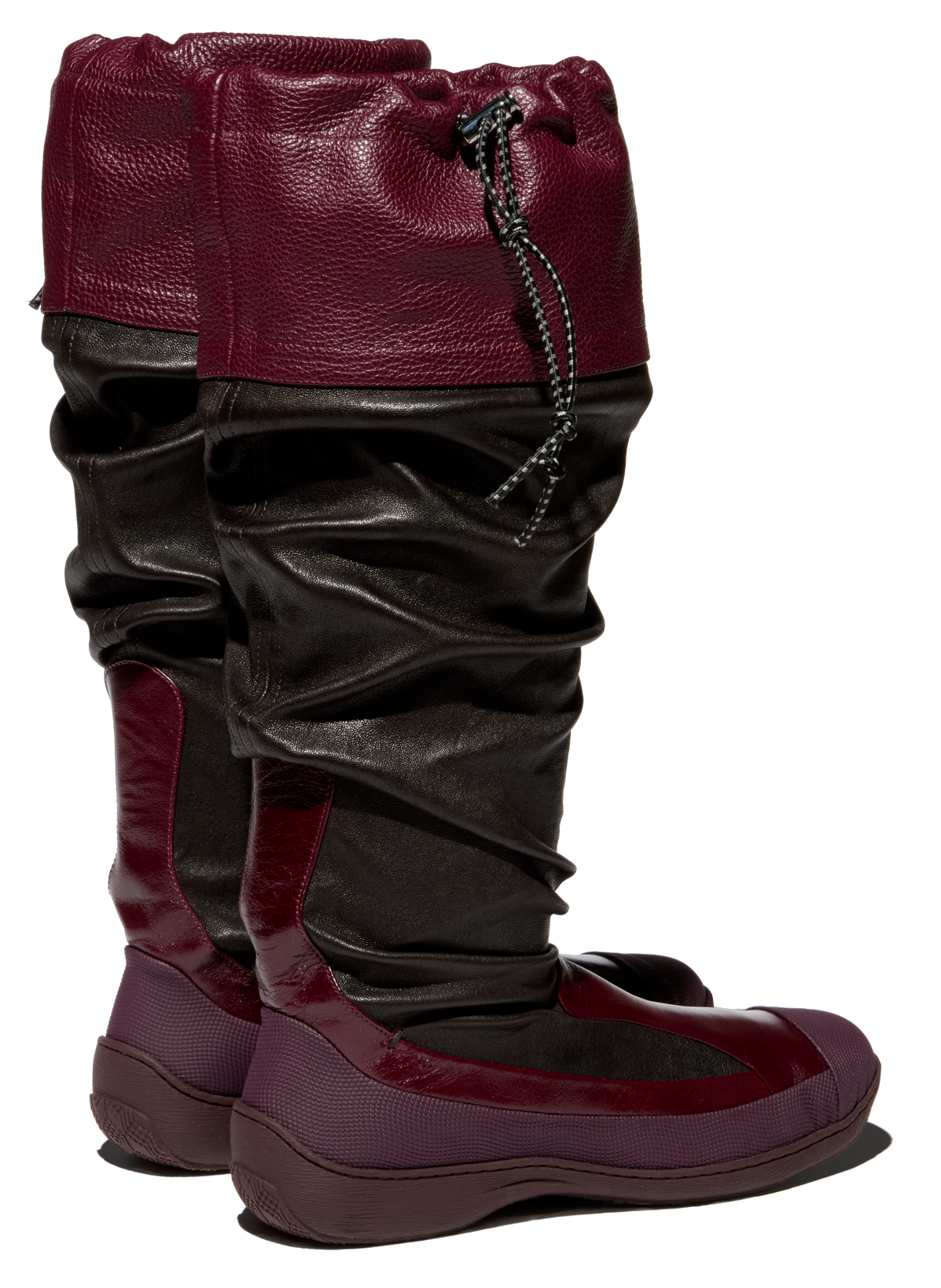 AVOCET Leather Boots — Espresso Brown