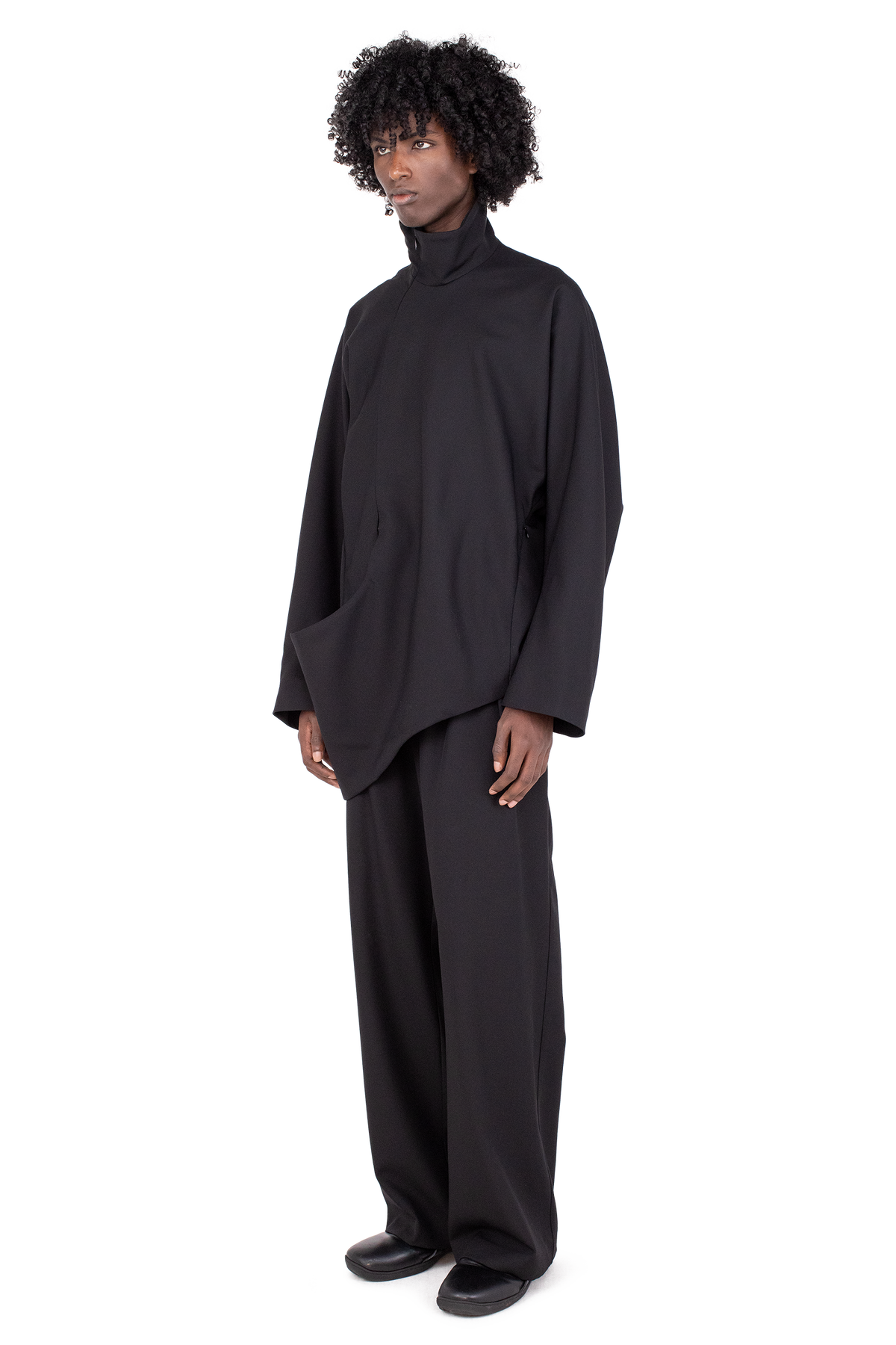 ISKAR Wrap Jacket — Cool Black