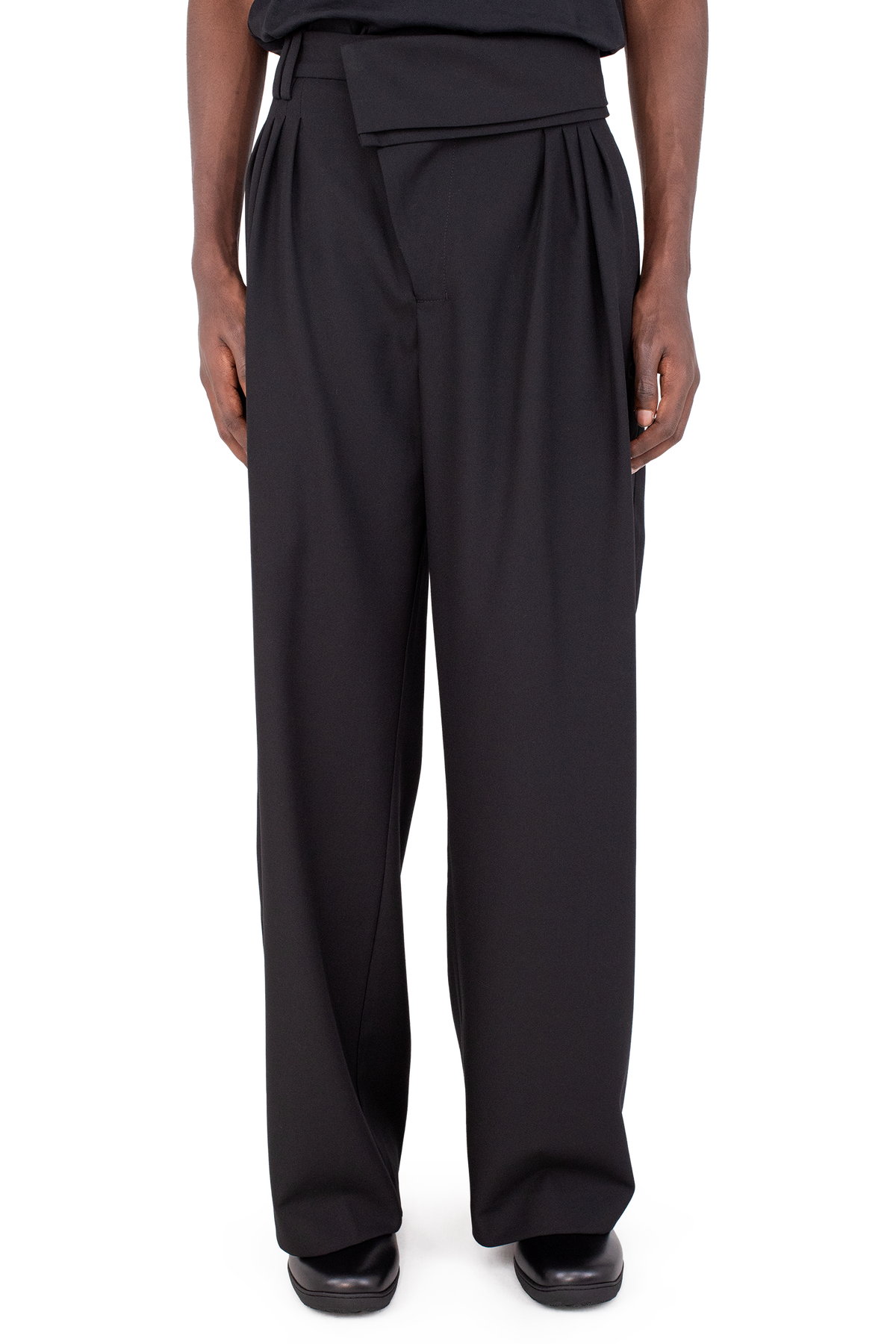 DIEZE Wide Trousers — Cool Black