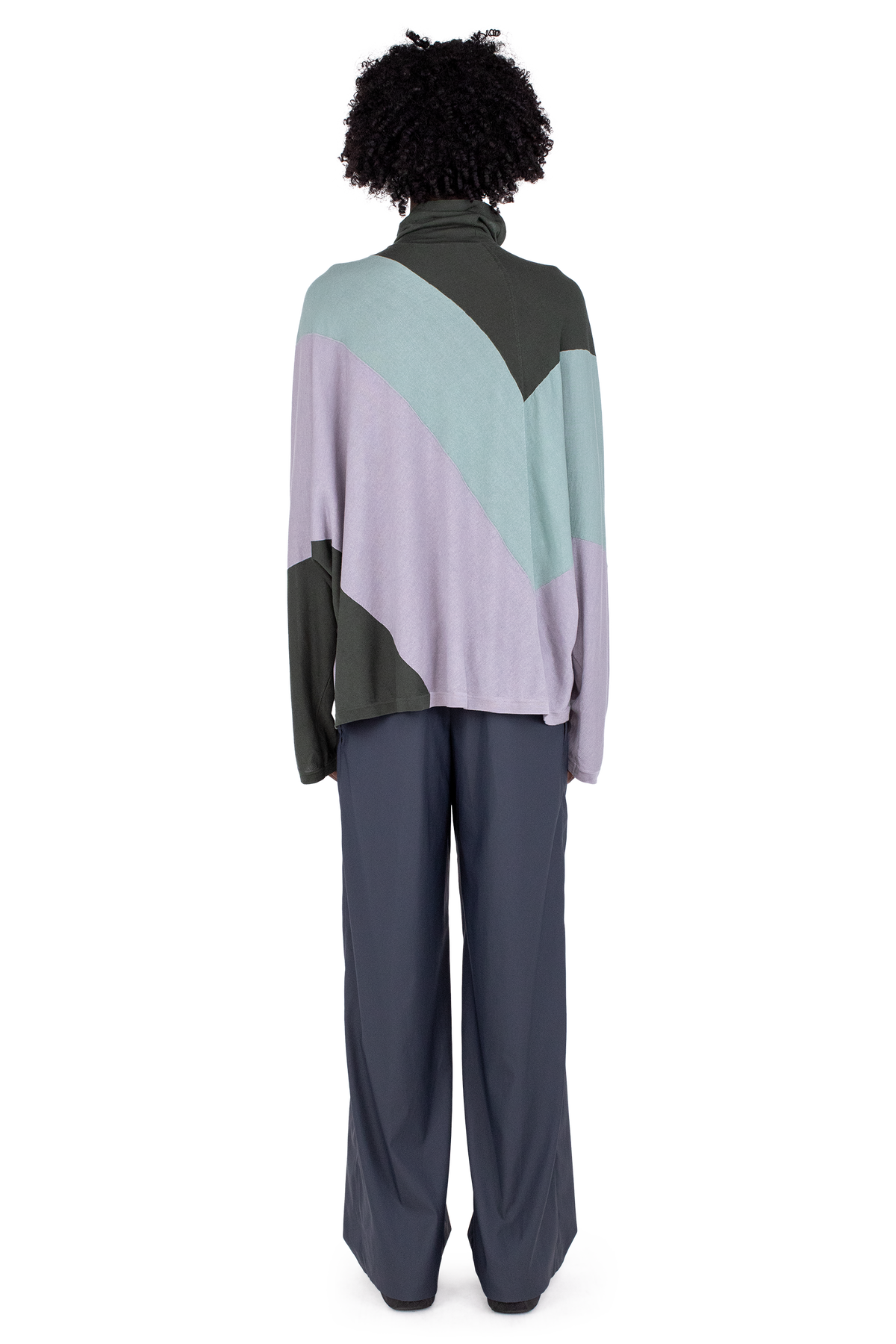 DIEZE Wide Trousers — Deep Grey