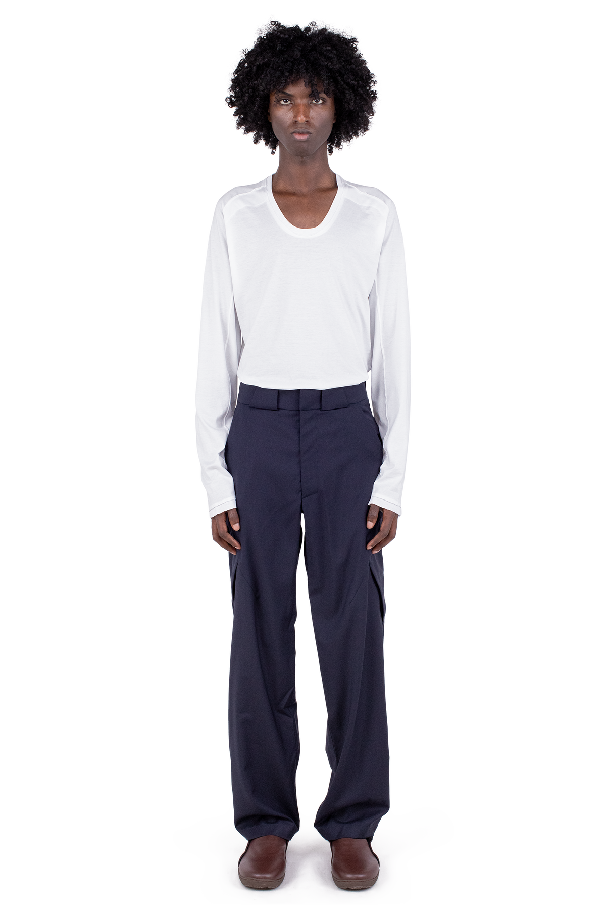 ERDIKO Trousers — Midnight Blue