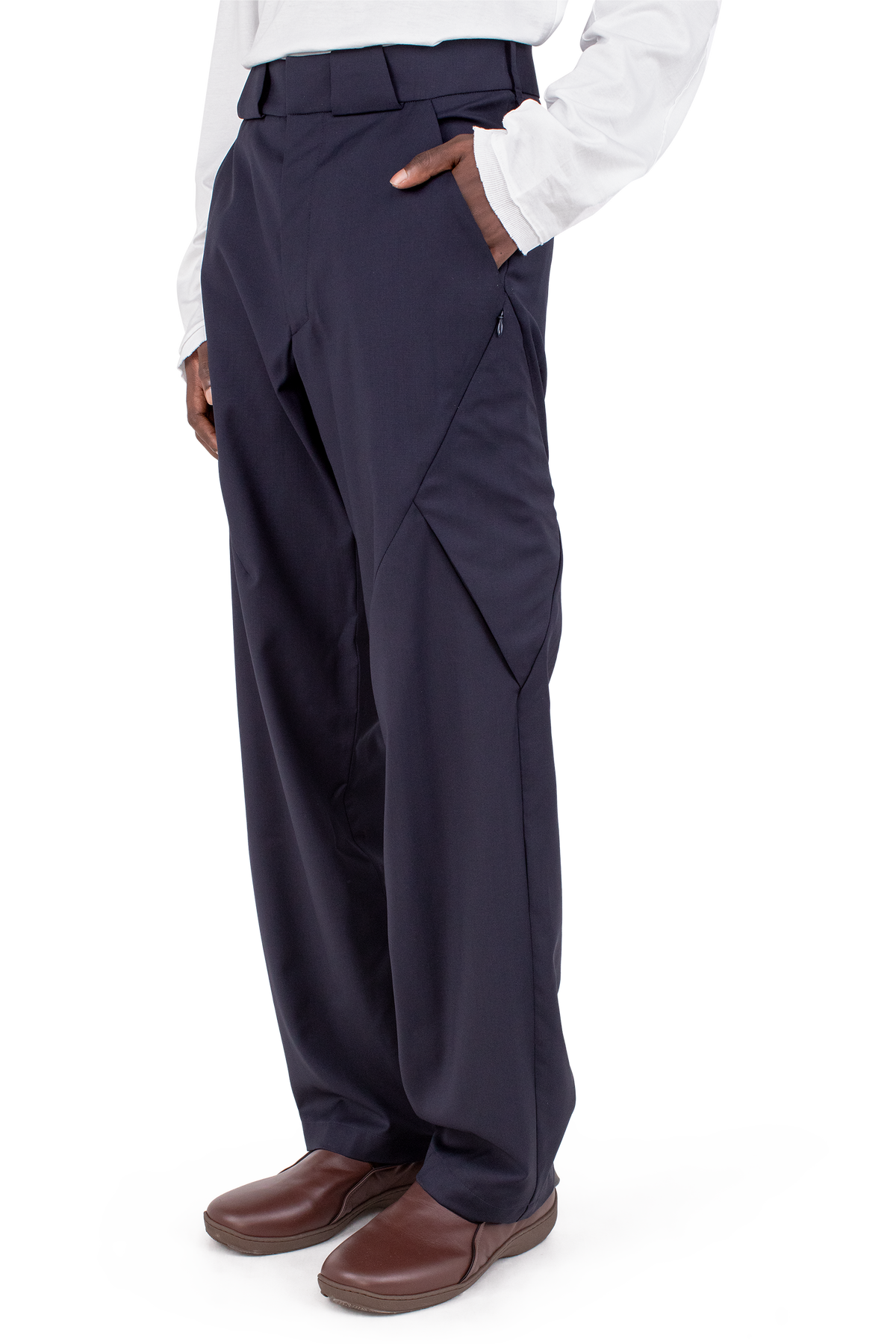 ERDIKO Trousers — Midnight Blue