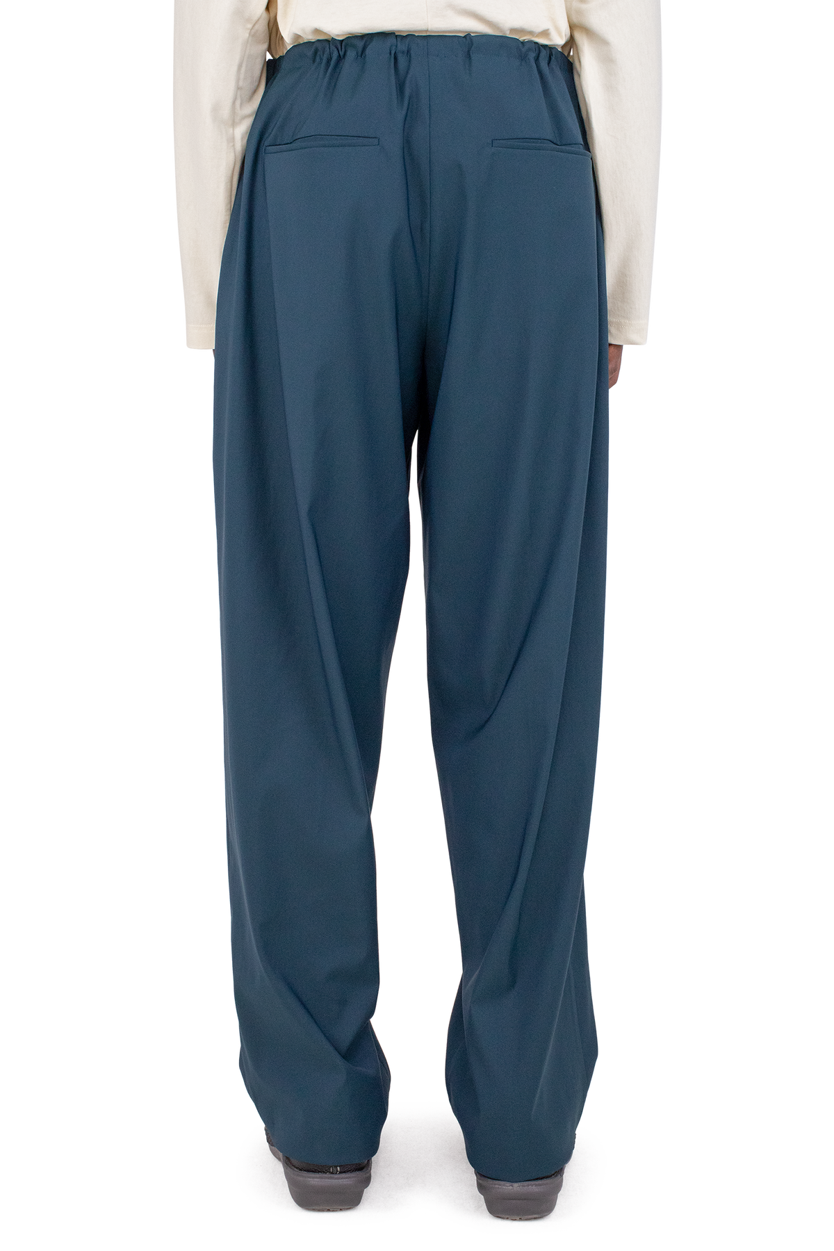 LAAN Gathered Trouser — Spruce