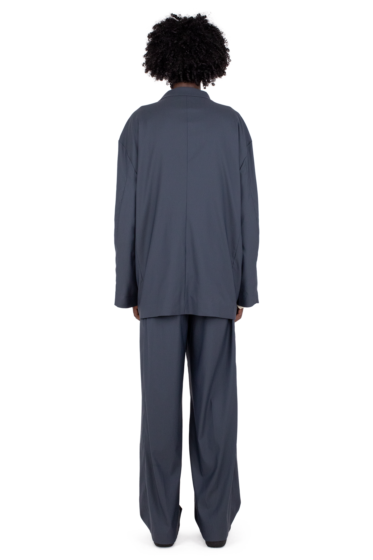 DIEZE Wide Blazer — Deep Grey