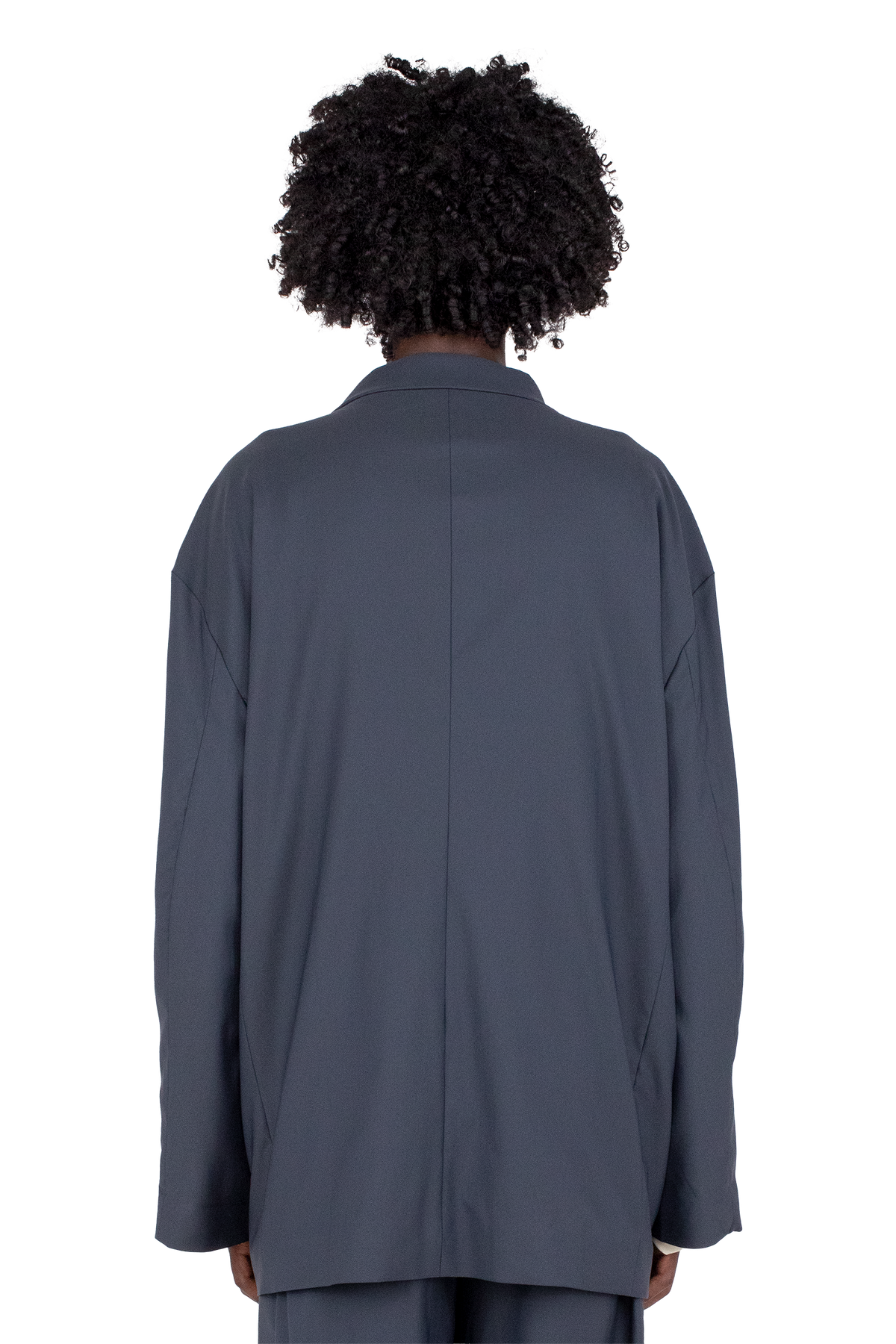 DIEZE Wide Blazer — Deep Grey