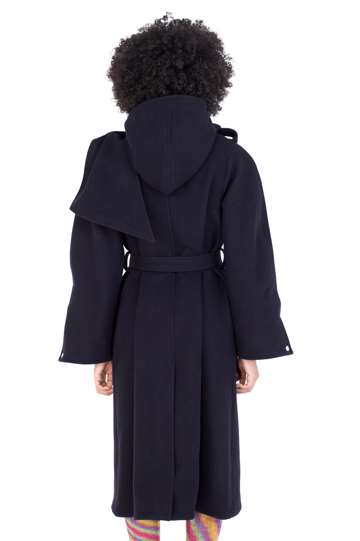 SISKIN Hooded Coat — Midnight Blue