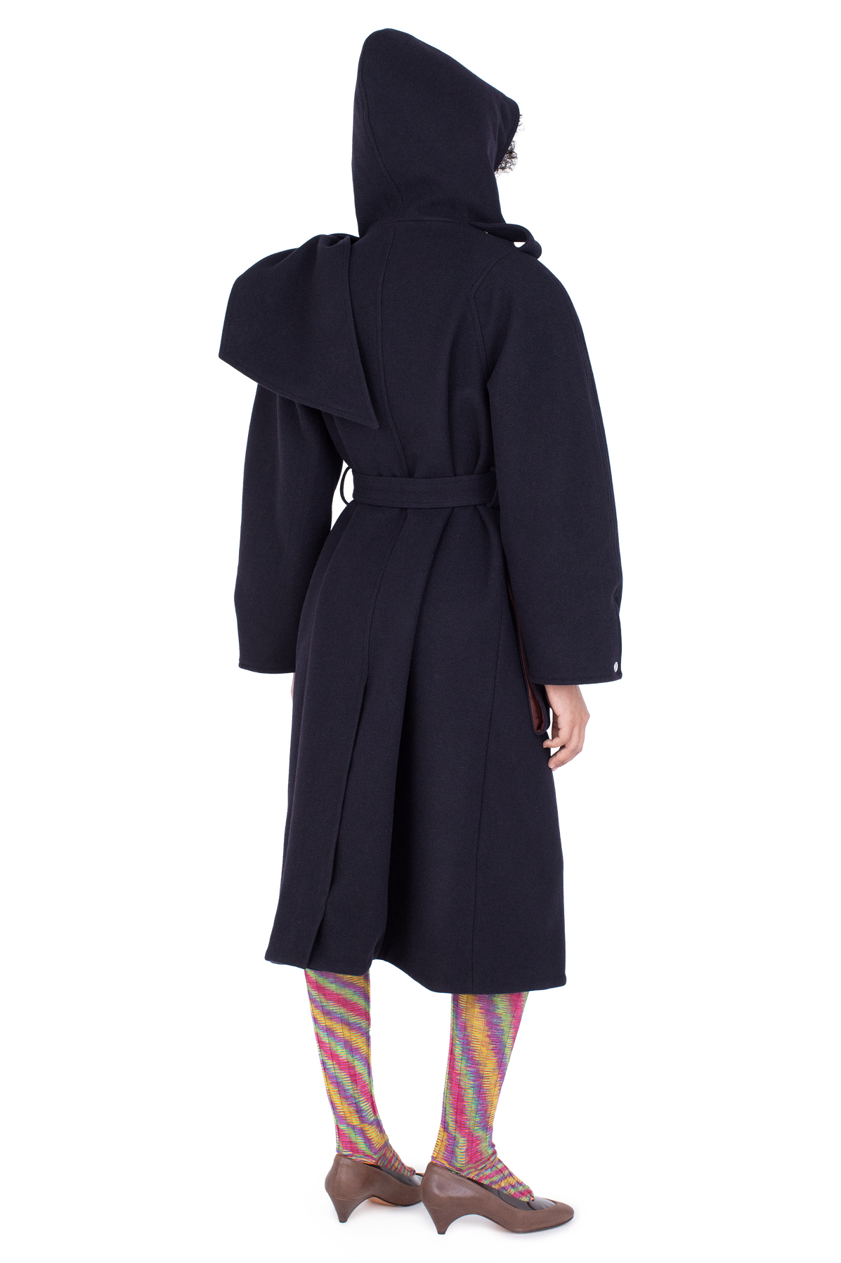 SISKIN Hooded Coat — Midnight Blue