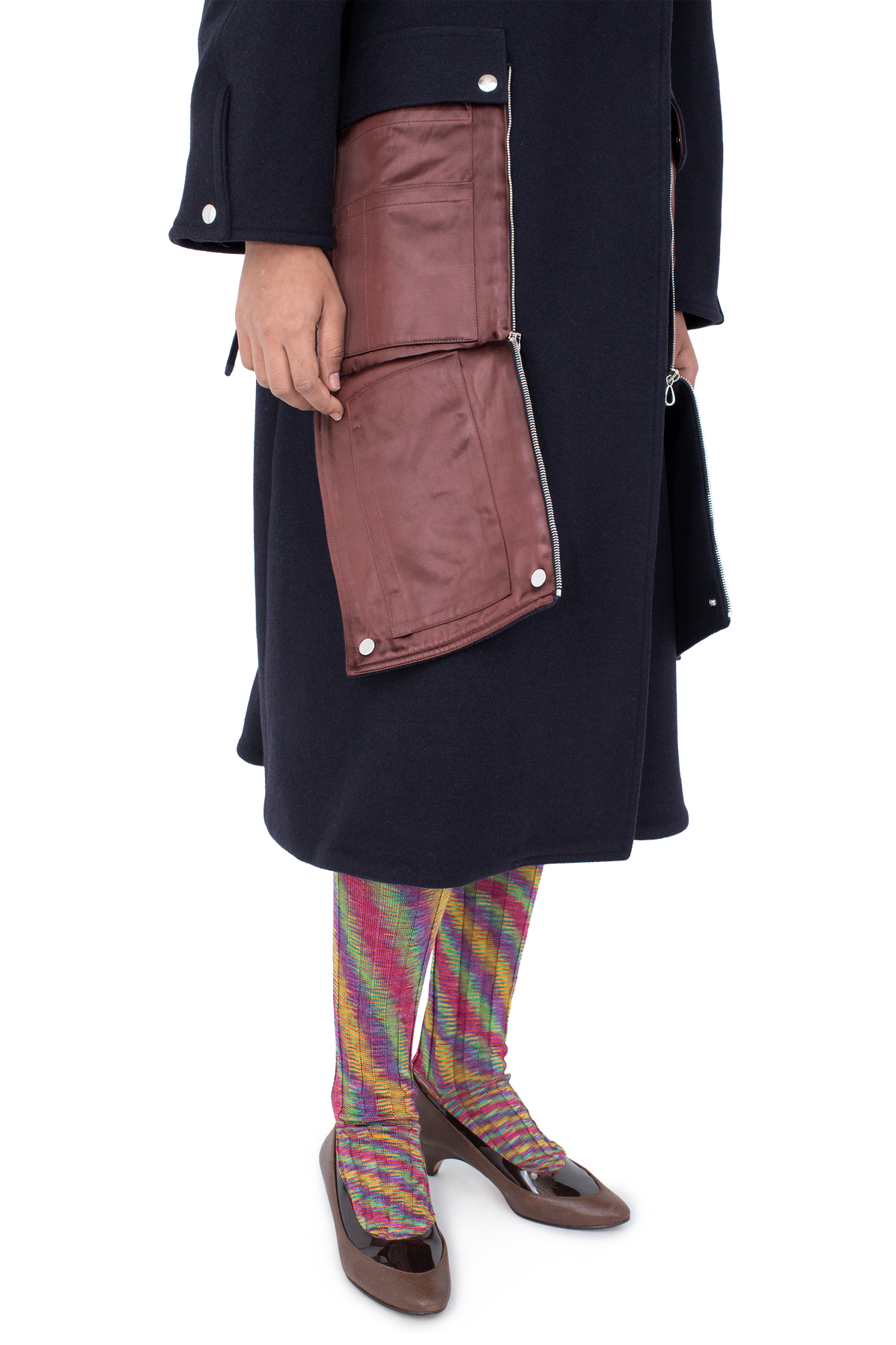SISKIN Hooded Coat — Midnight Blue