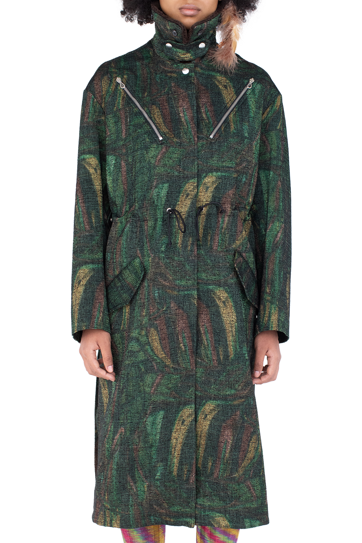 OSPREY Coat — Feather Print (Exclusive)