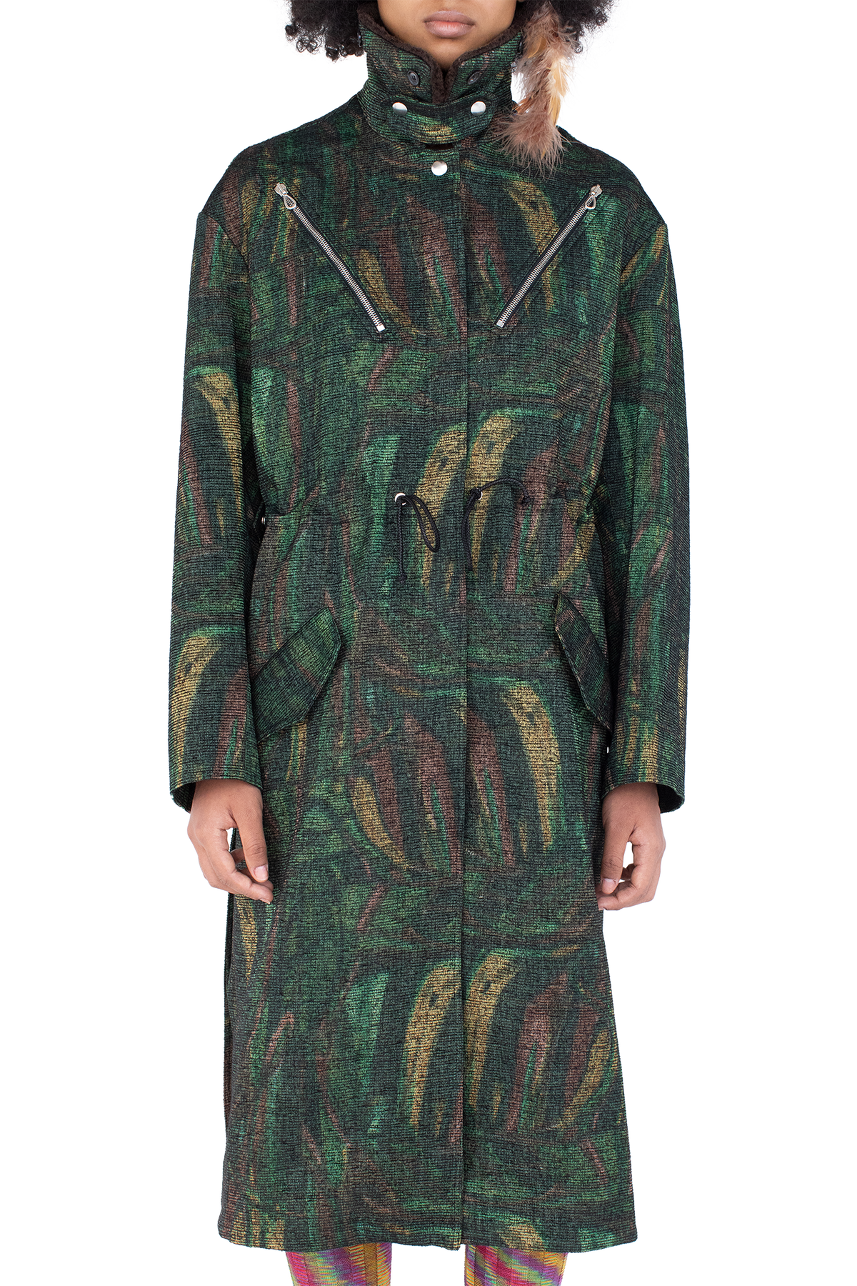 OSPREY Coat — Feather Print (Exclusive)