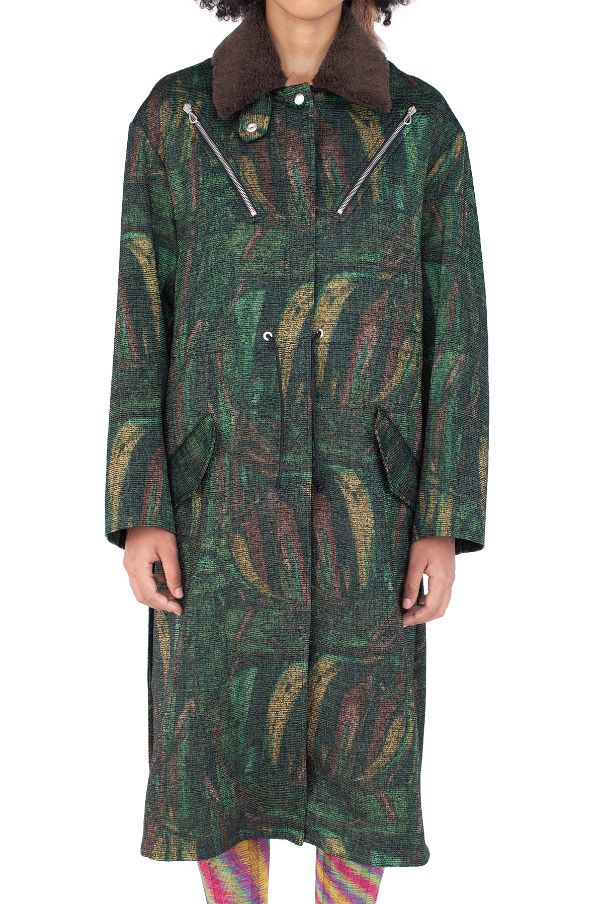 OSPREY Coat — Feather Print (Exclusive)