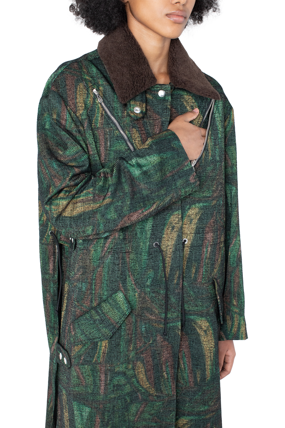 OSPREY Coat — Feather Print (Exclusive)
