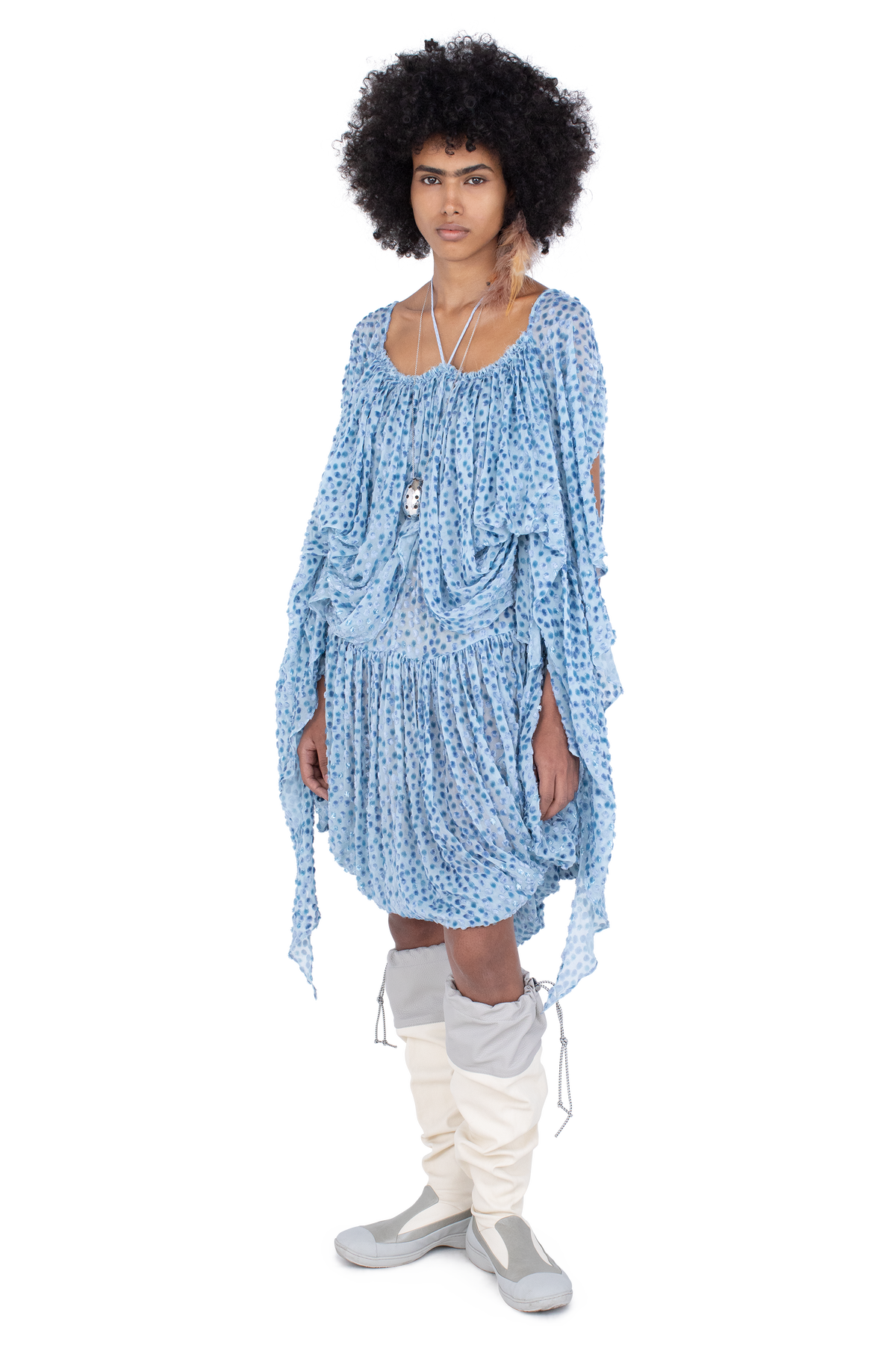 KESTREL Dress — Powder Blue (Exclusive)