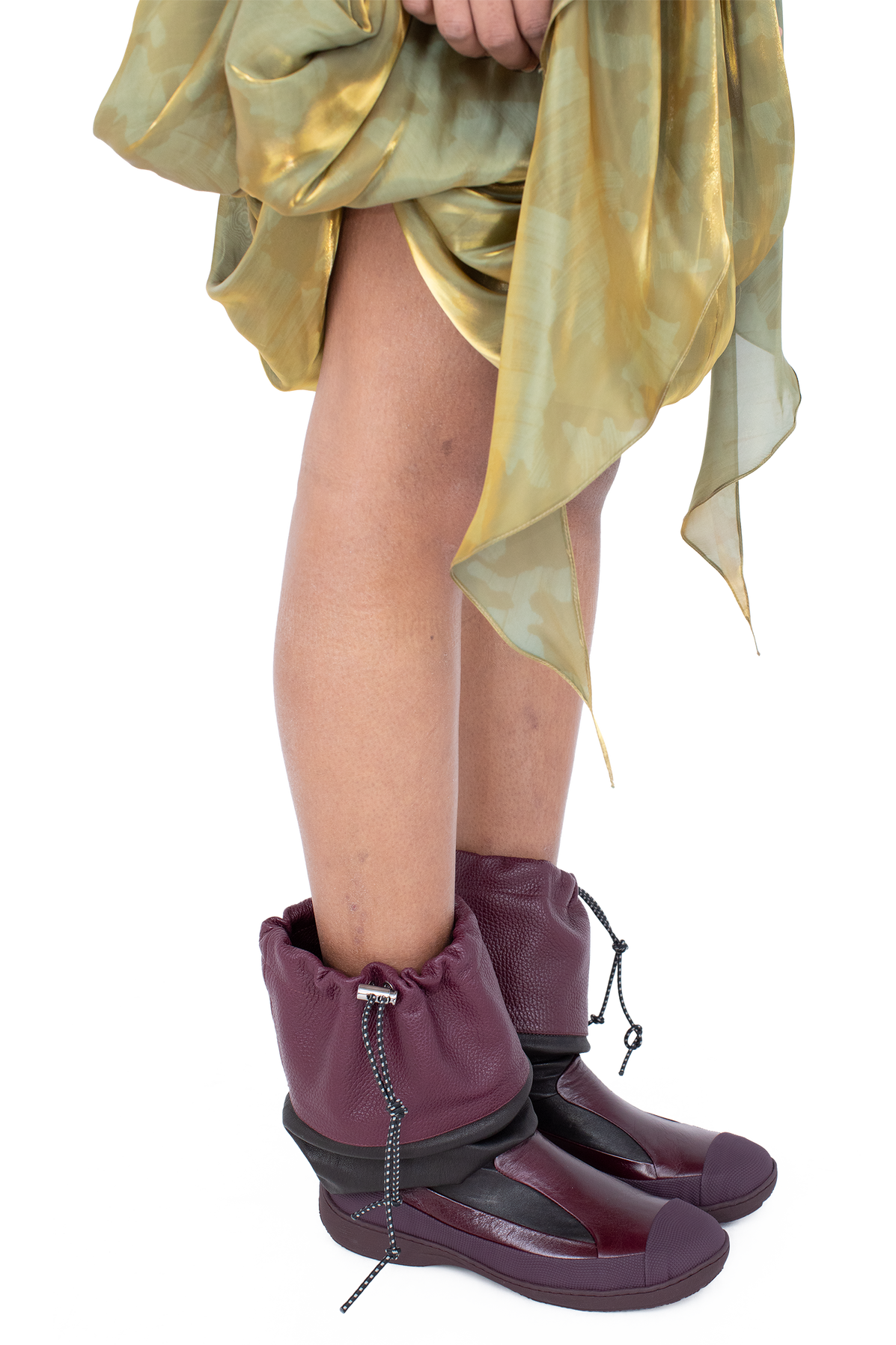 AVOCET Leather Boots — Espresso Brown