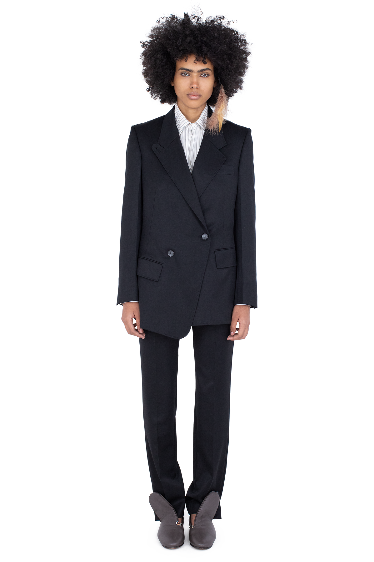 EGRET Tailored Jacket — Jet Black