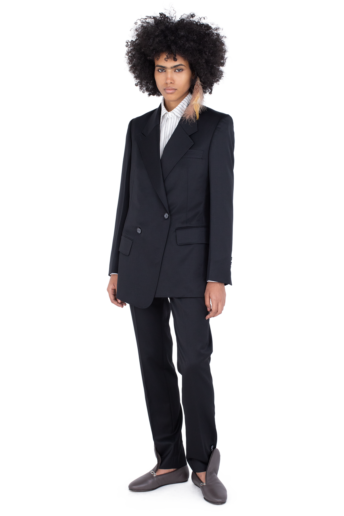 EGRET Tailored Jacket — Jet Black