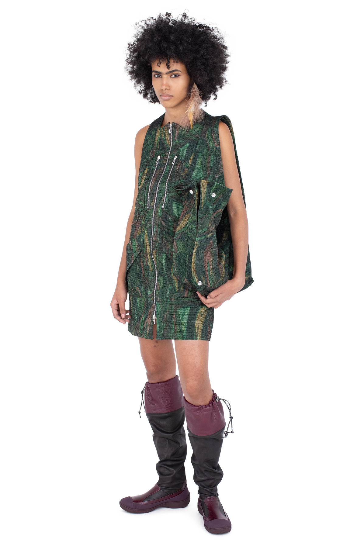 KOEL Tunic — Forest Print