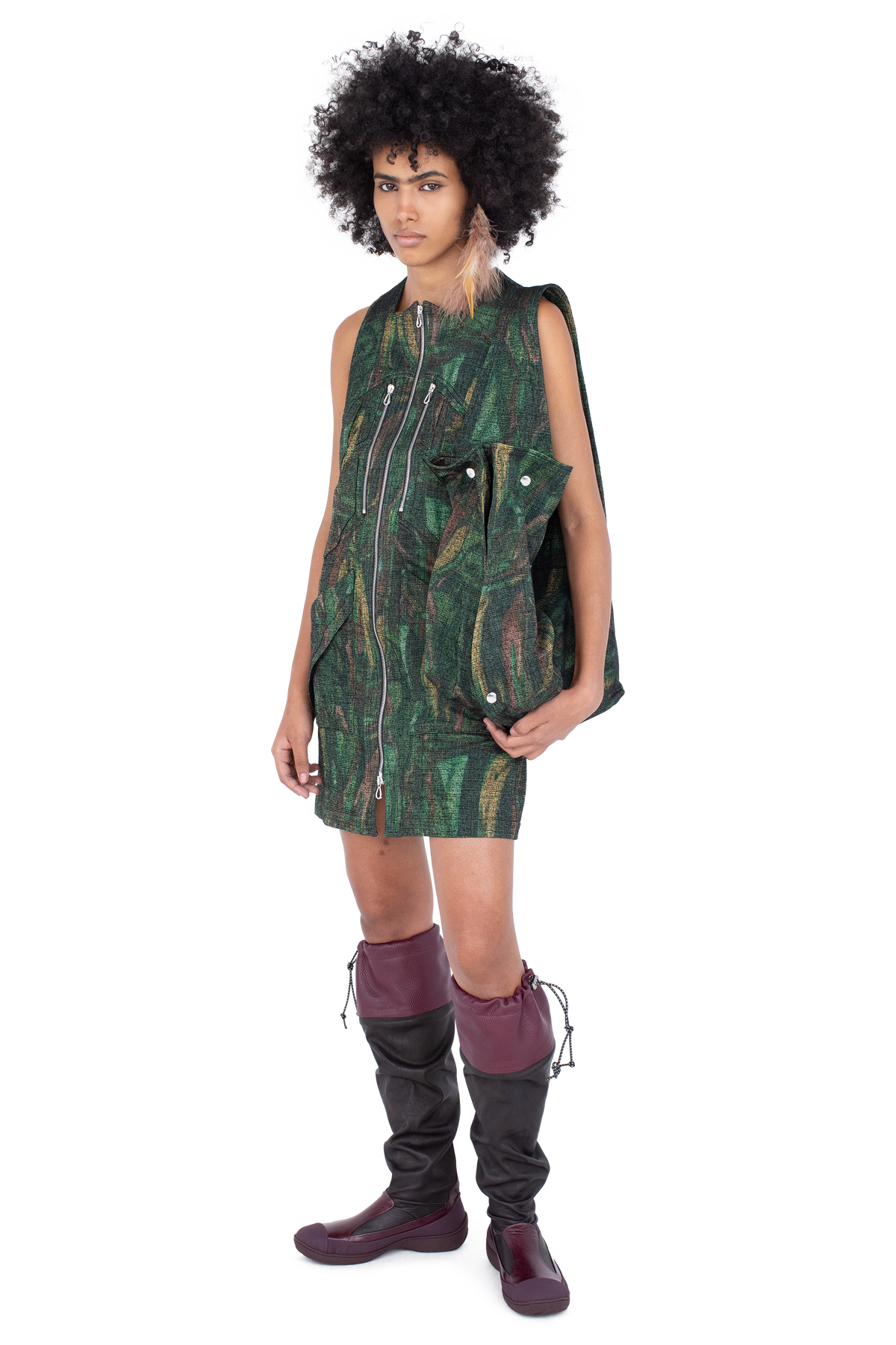 KOEL Tunic — Forest Print