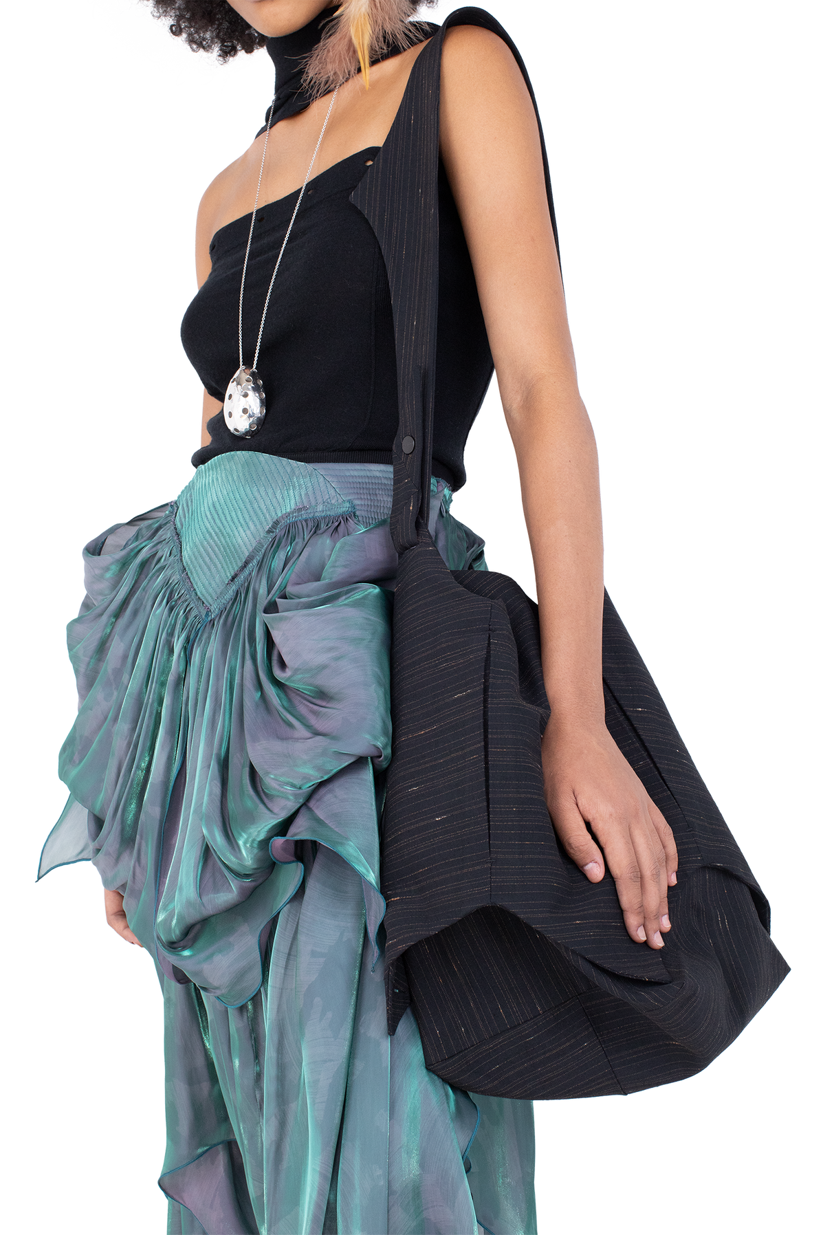 KALEIDOSCOPE Bag — Charcoal & Rose (Exclusive)