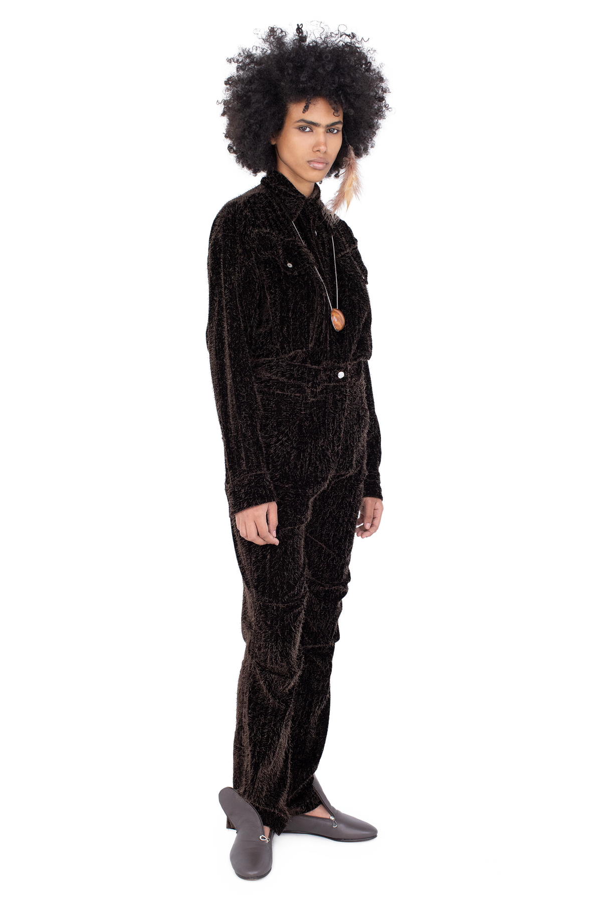 CASSOWARY Trousers — Hickory