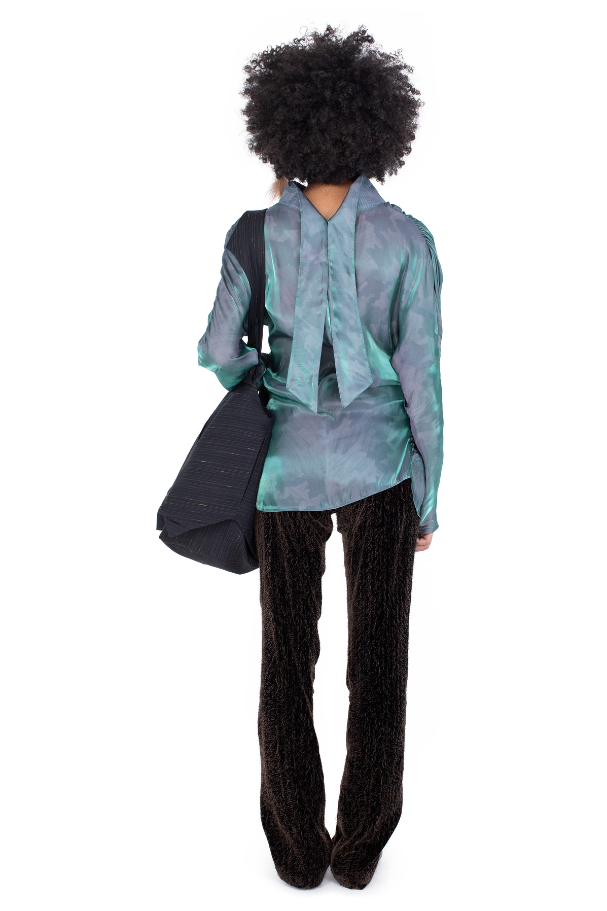 JACANA Blouse — Cobalt Brush