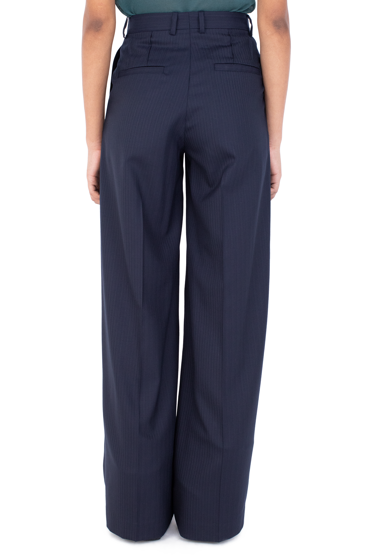 TRIPOLINA Tailored Trousers — Navy