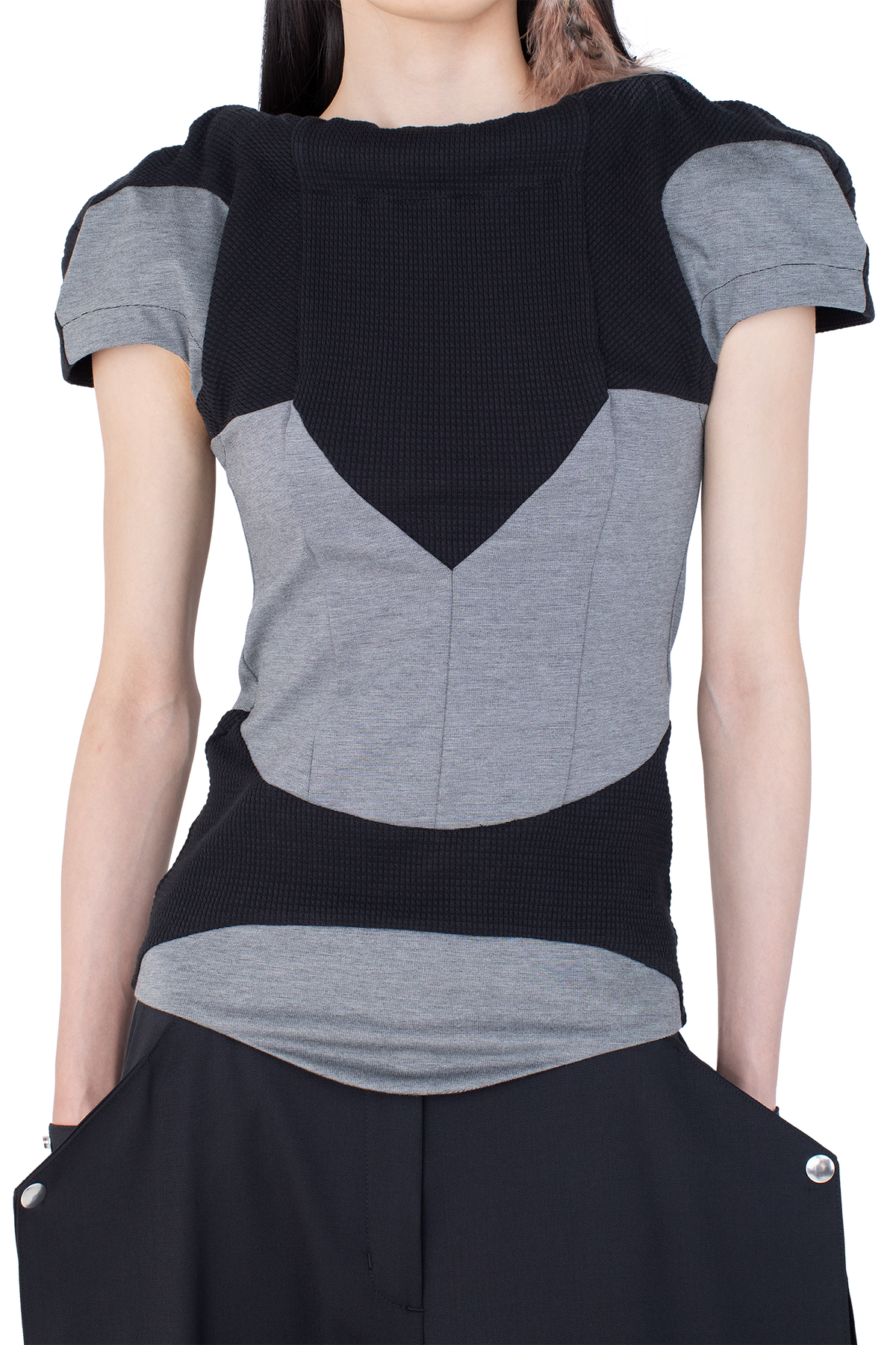 COMPASS Jersey Top —  Iron Grey / Black  (Exclusive)