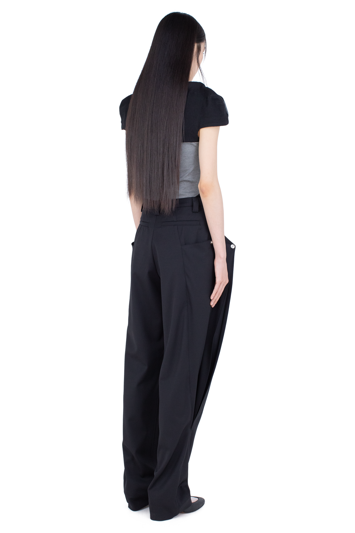 COMPASS Jersey Top —  Iron Grey / Black  (Exclusive)