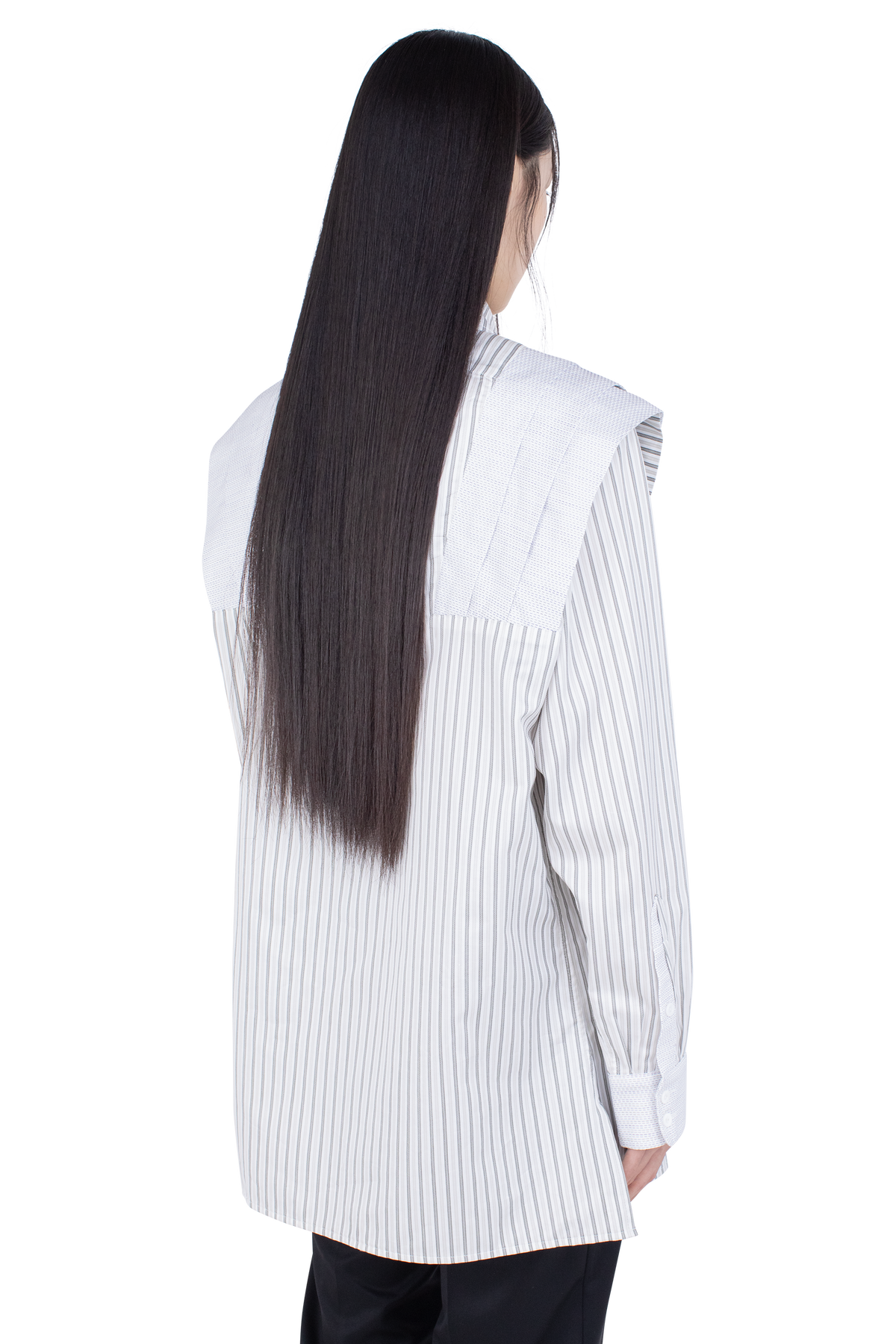 HERMEN Shirt —  Khaki & Beige / White & Navy  (Exclusive)