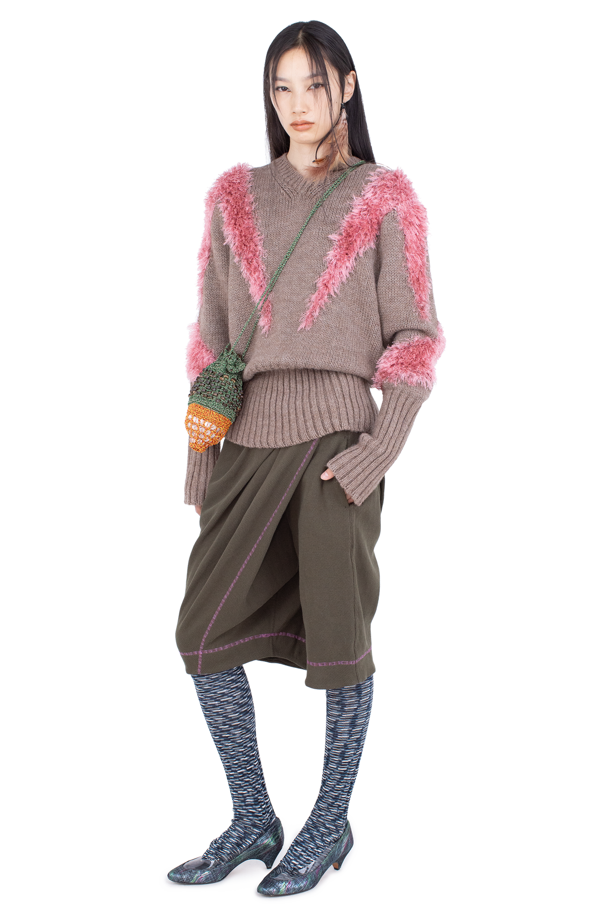 PETREL Draped Culottes — Cedar Green