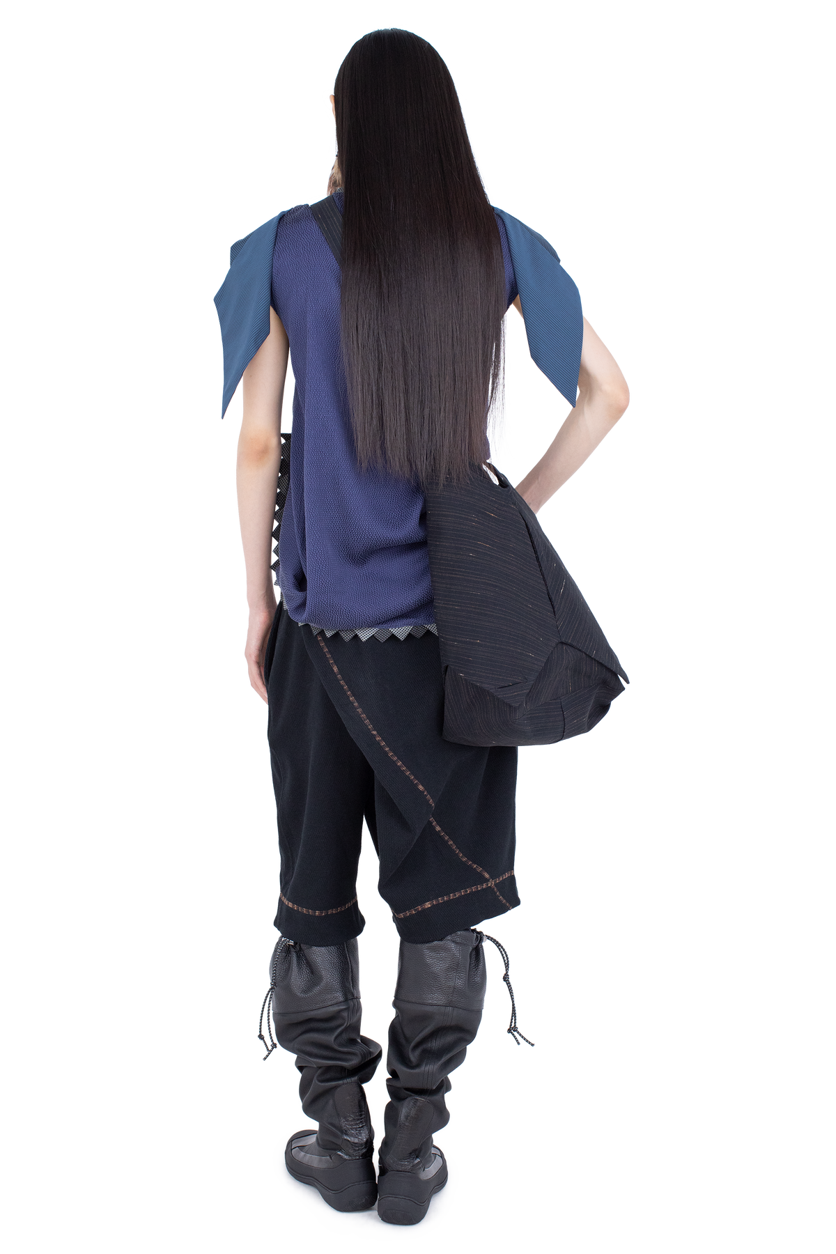 WEATHERVANE  Top —  Marine Blue / Blue Stripe / Grey  (Exclusive)