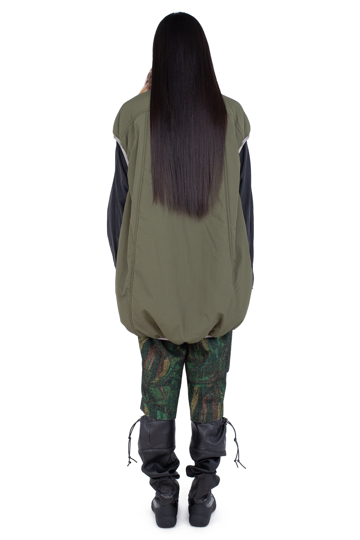 AUK Pullover Gilet — Hunter Green