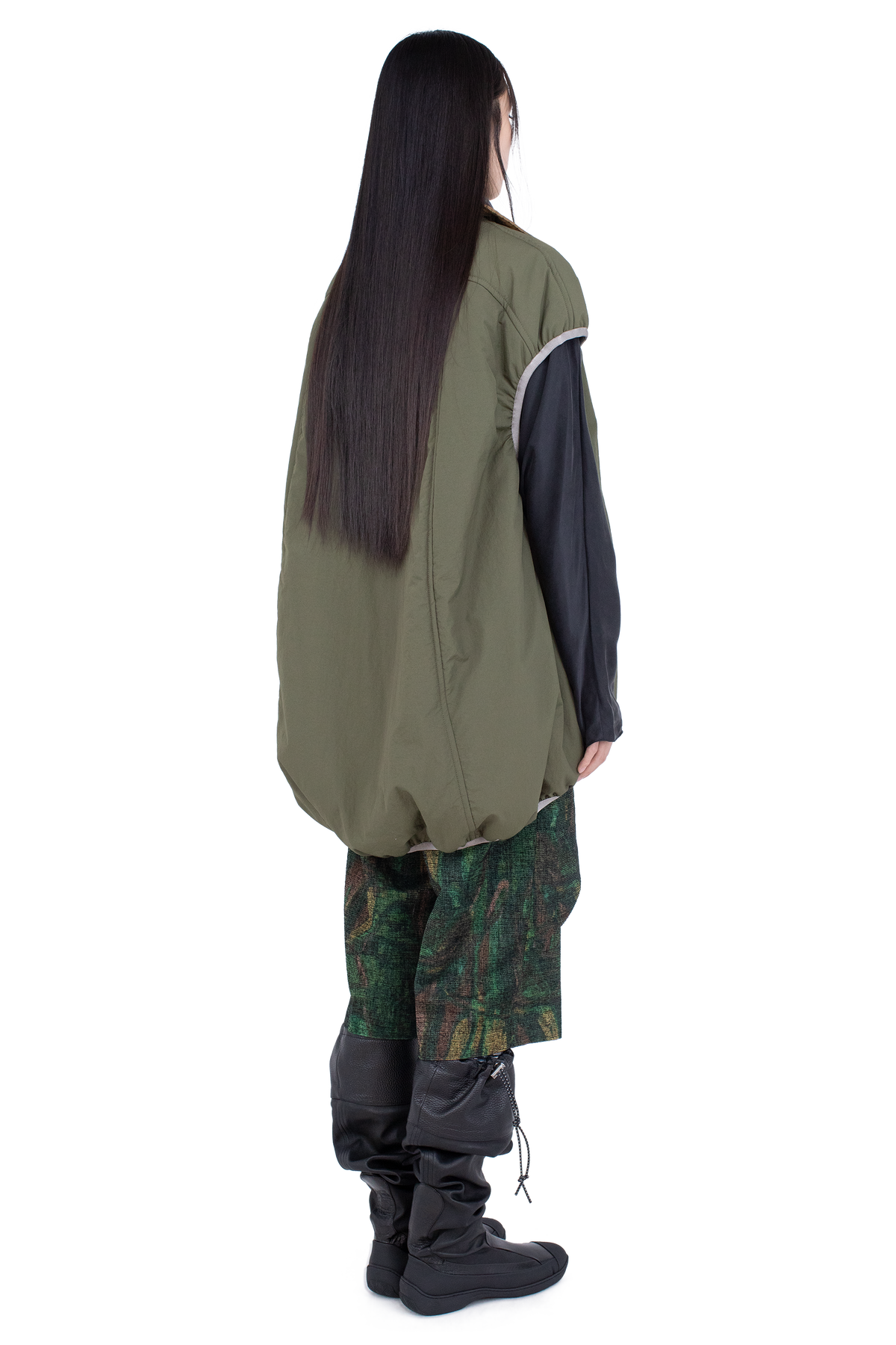 AUK Pullover Gilet — Hunter Green