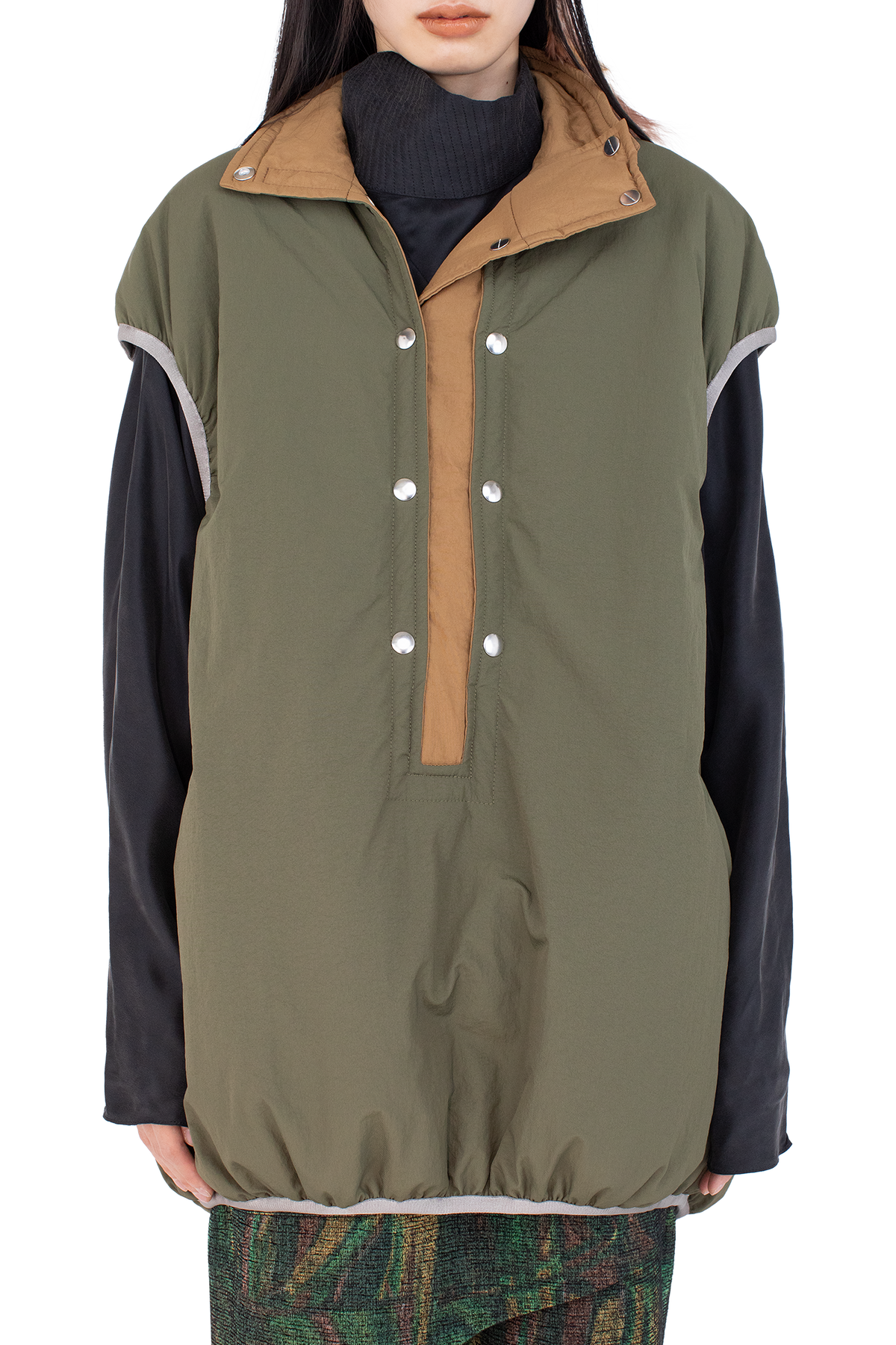 AUK Pullover Gilet — Hunter Green
