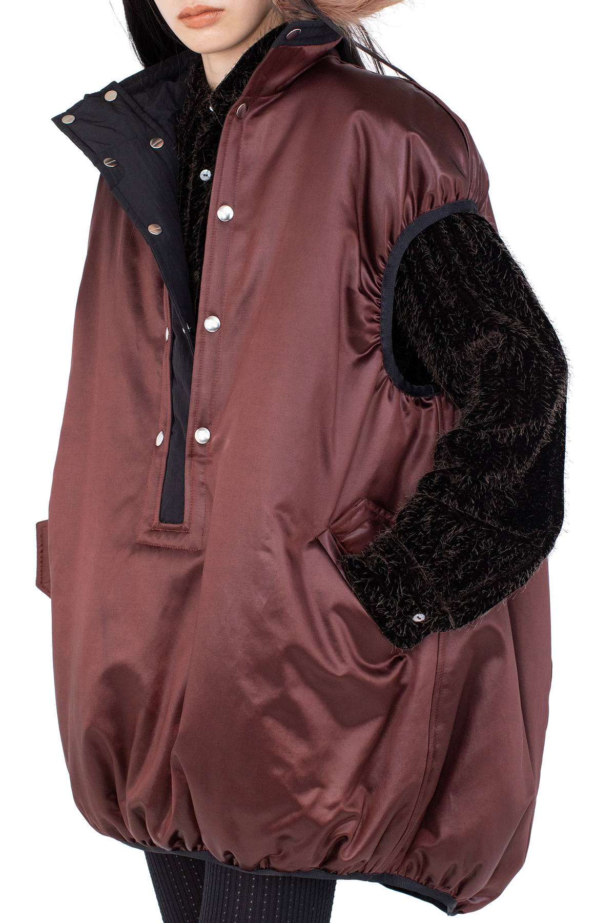 AUK Pullover Gilet — Burnt Umber
