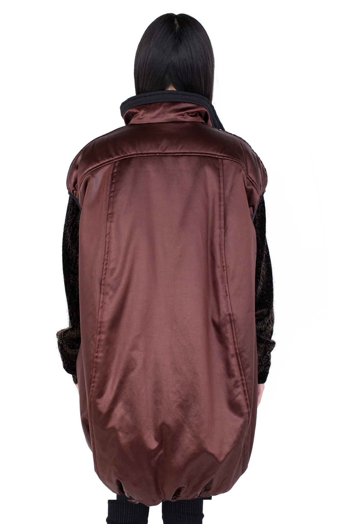 AUK Pullover Gilet — Burnt Umber