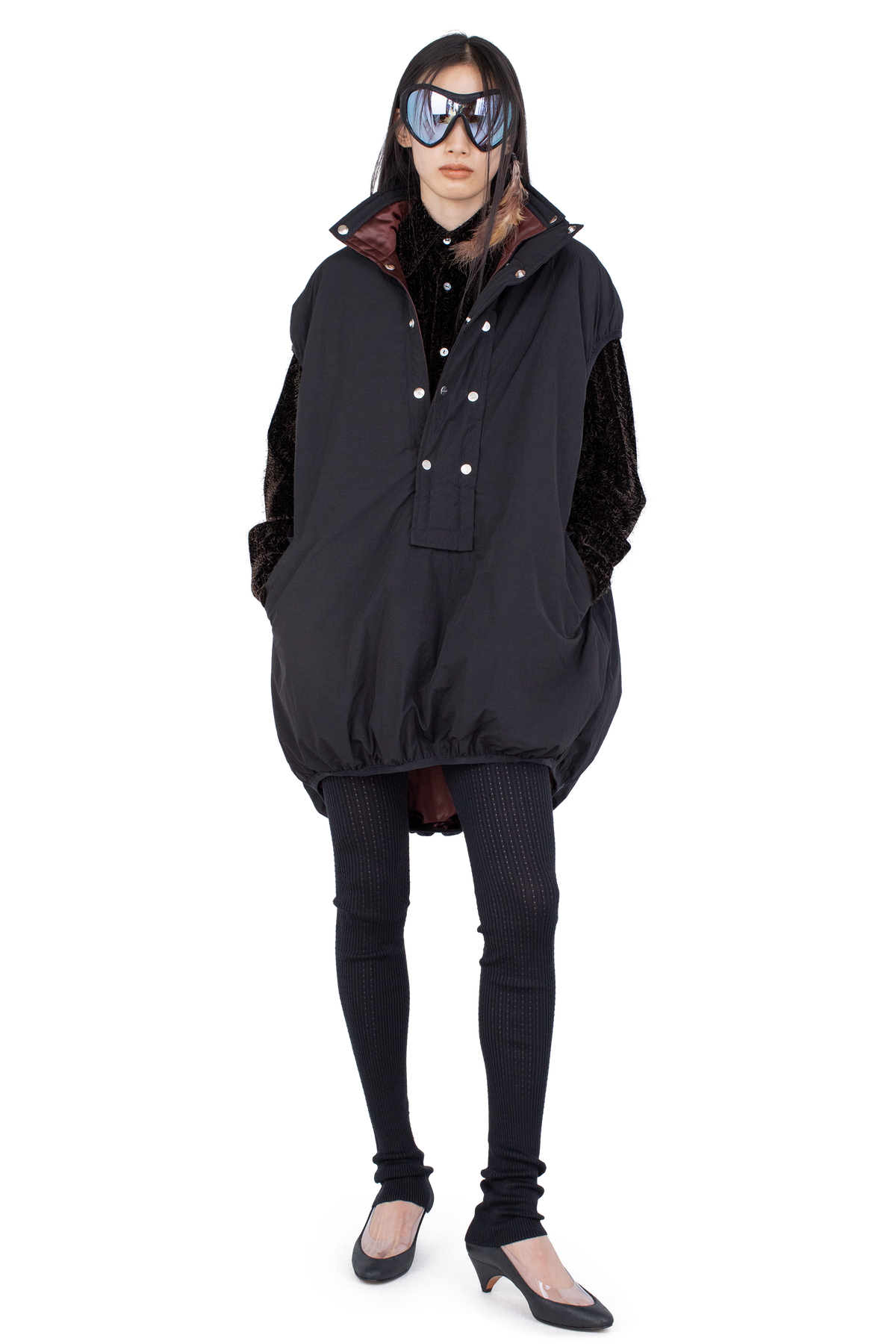 AUK Pullover Gilet — Burnt Umber