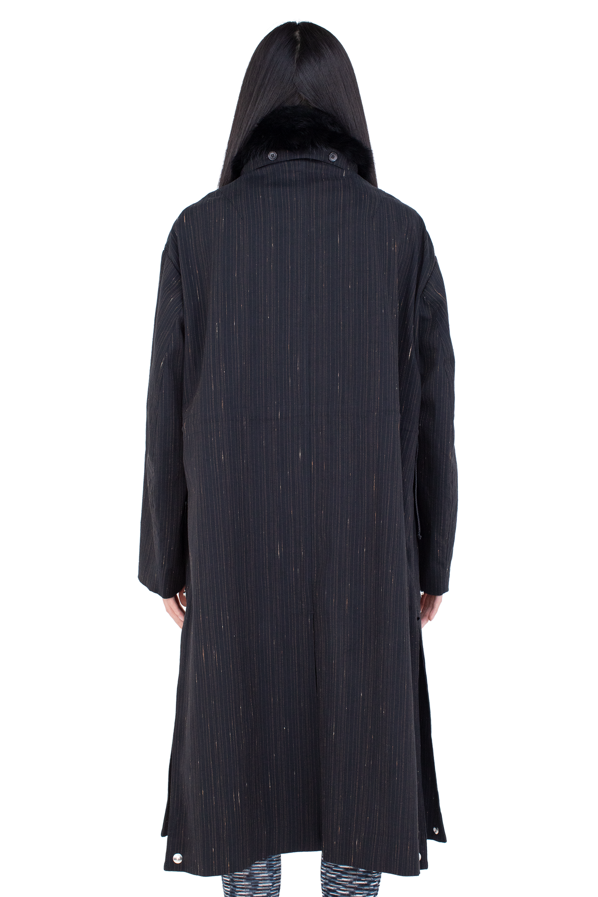 OSPREY Coat — Charcoal & Rose