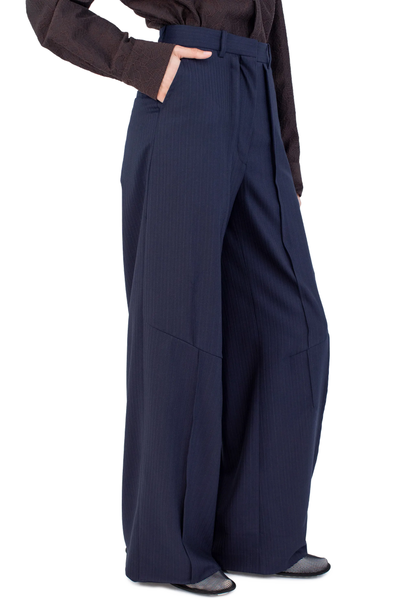 TRIPOLINA Tailored Trousers — Navy