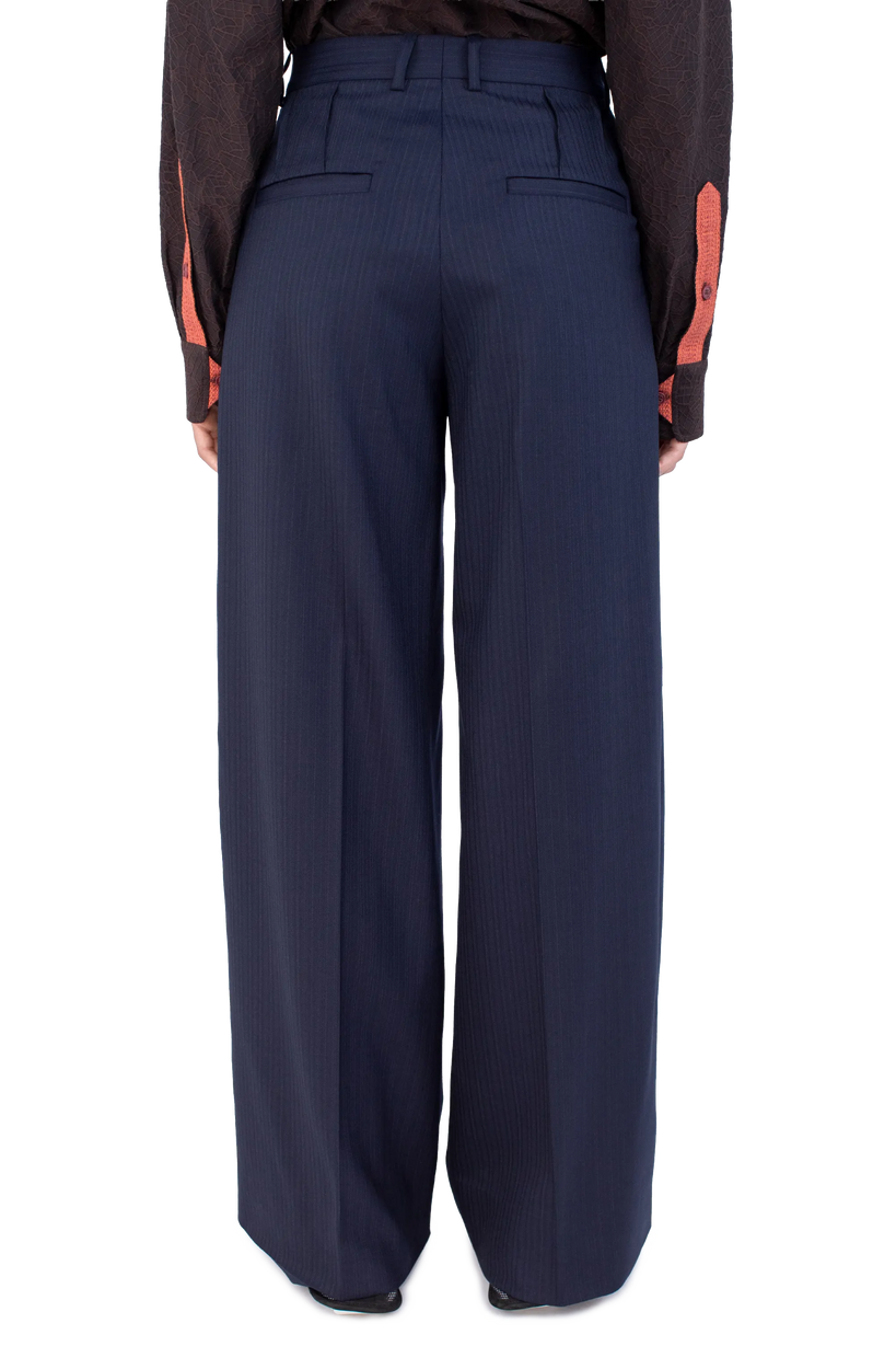 TRIPOLINA Tailored Trousers — Navy