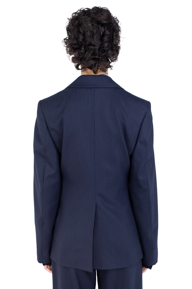 TRIPOLINA Tailored Jacket — Navy
