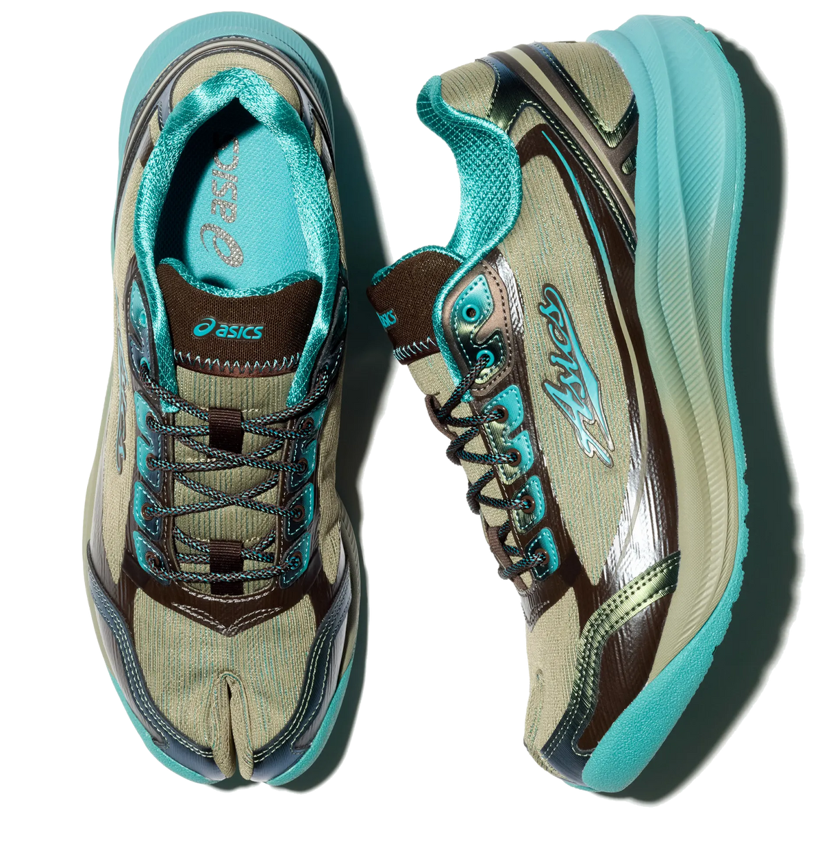 ASICS ILARGI FF II Tabi — Driftwood / Dioptase