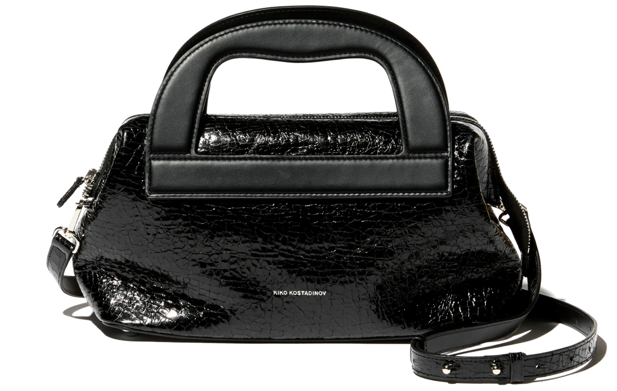 ISADORA Bag — Cracked Black